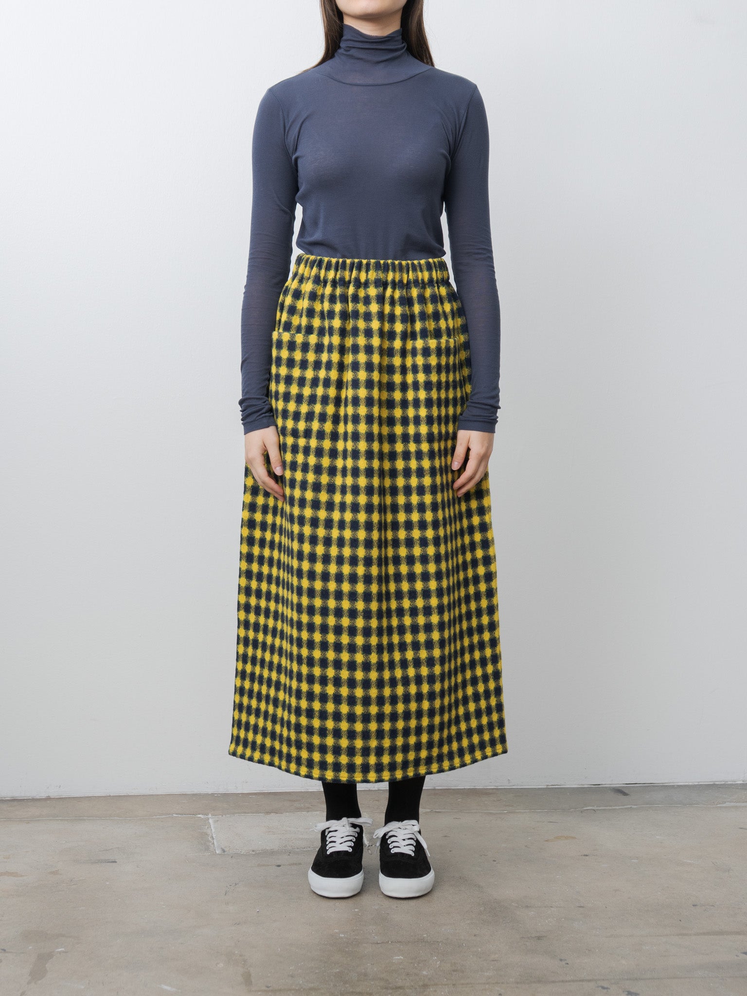 Gooi Skirt - Yellow Check