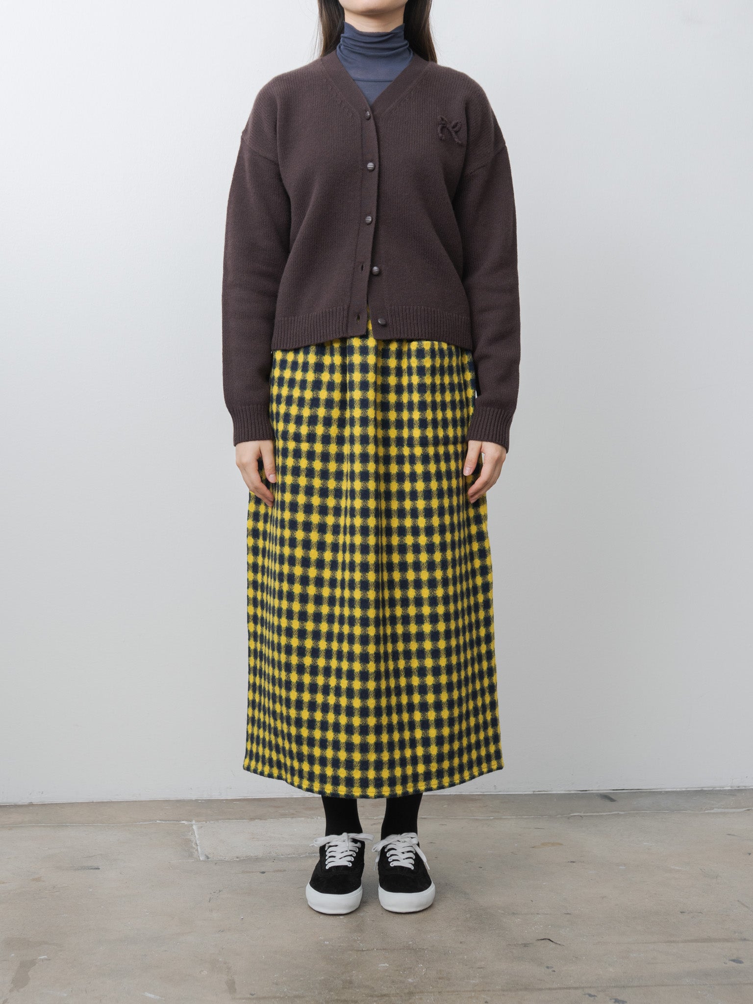 Sindy Cardigan - Burgundy Brown