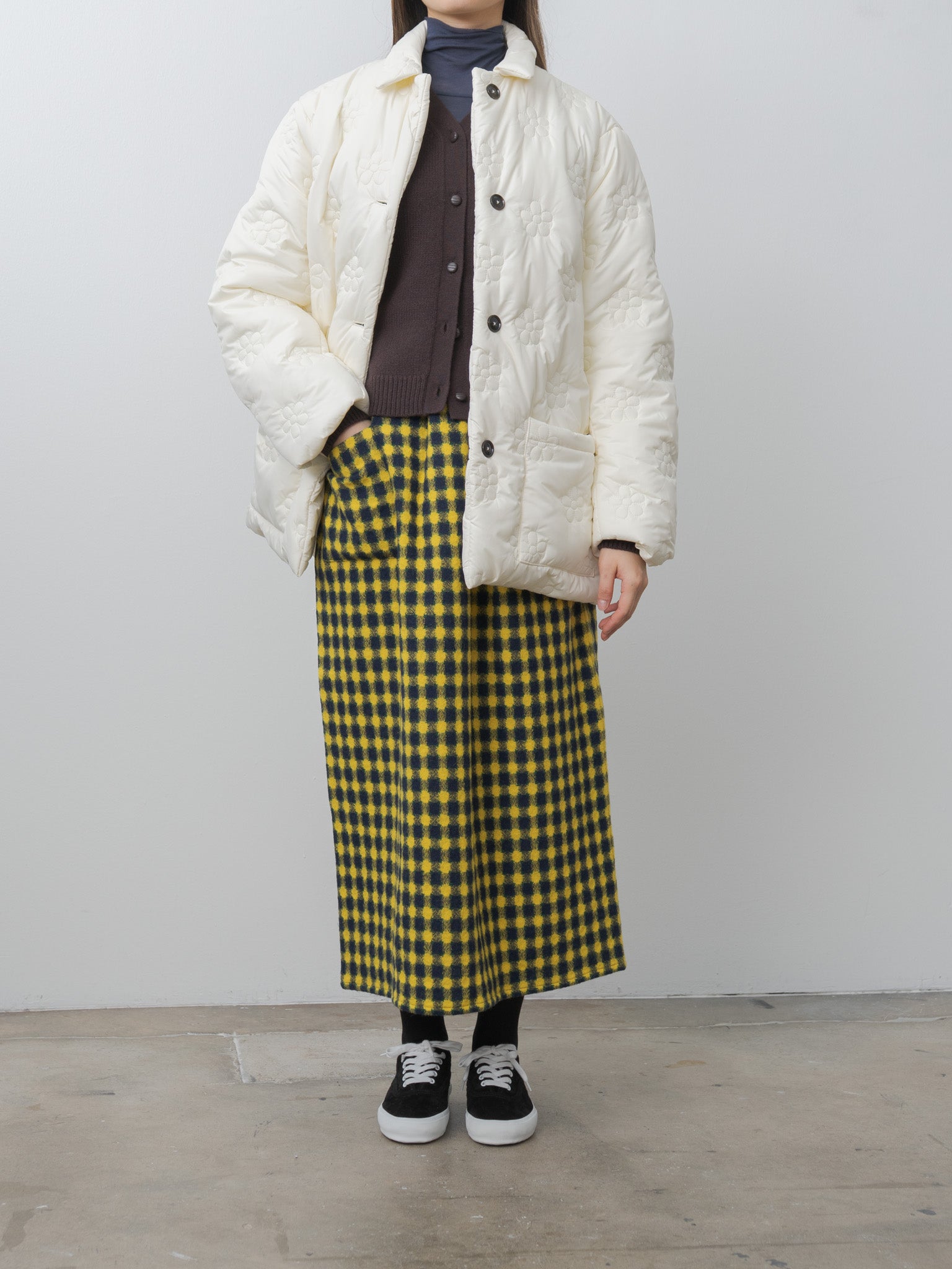Small Puff Coat - Off White