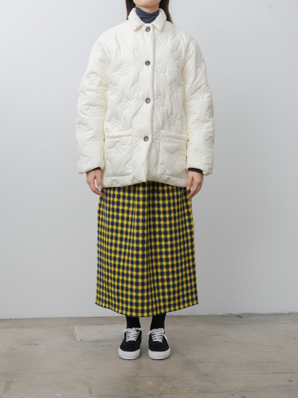 Small Puff Coat - Off White