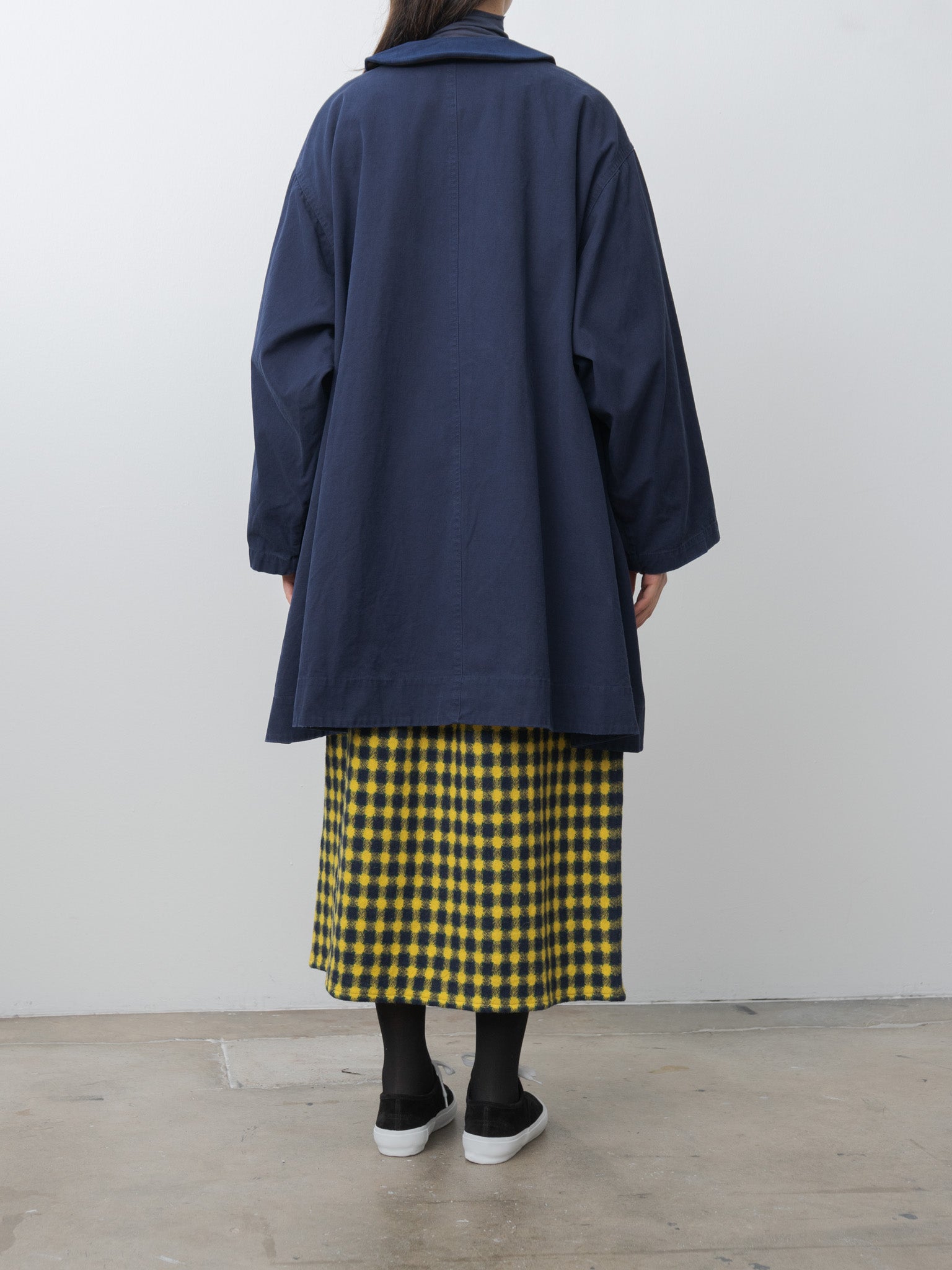 Ange Coat Long - Navy