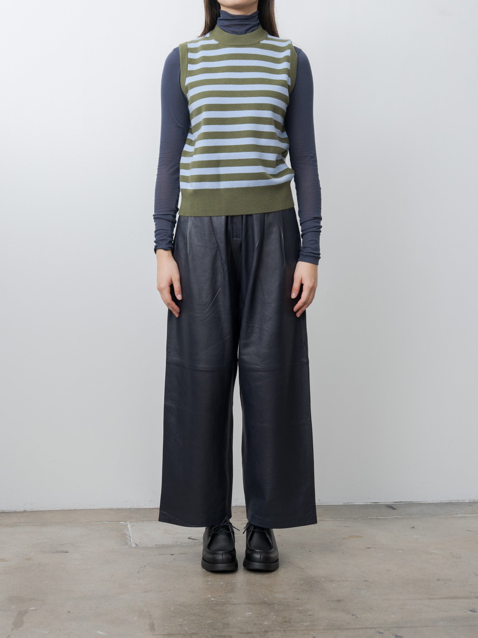 Opa Spencer - Blue/Olive Stripe
