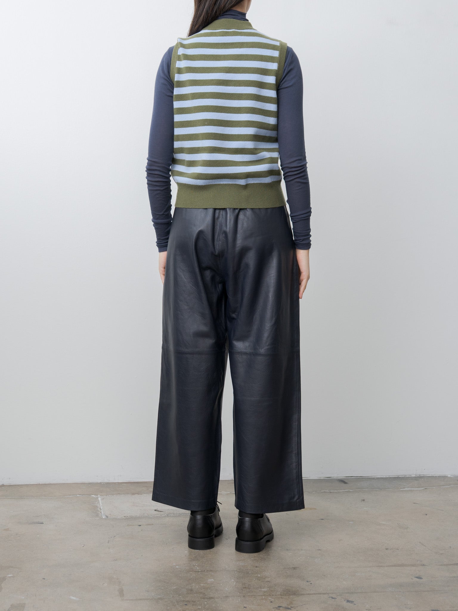 Opa Spencer - Blue/Olive Stripe