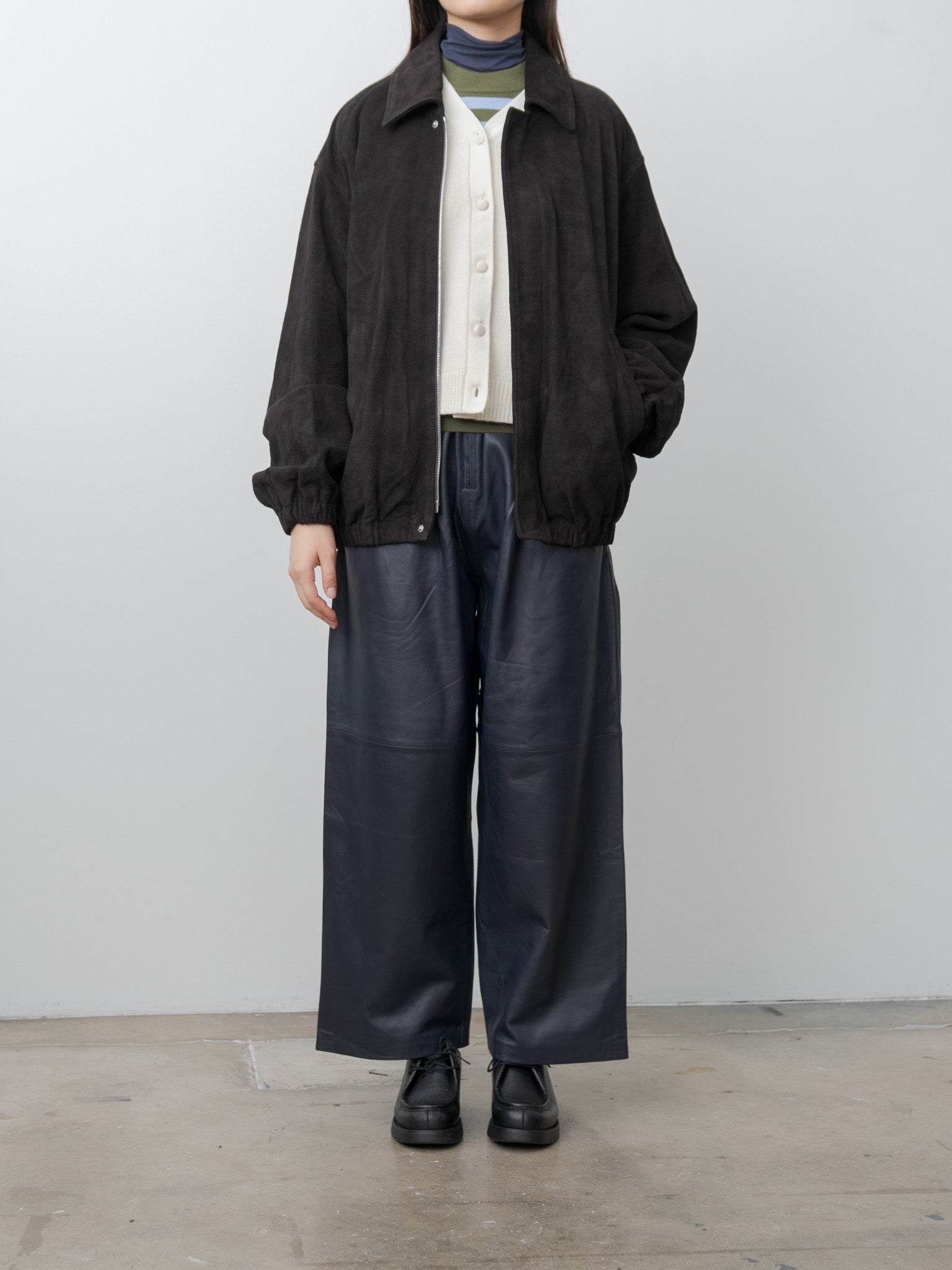 Opa Spencer - Blue/Olive Stripe