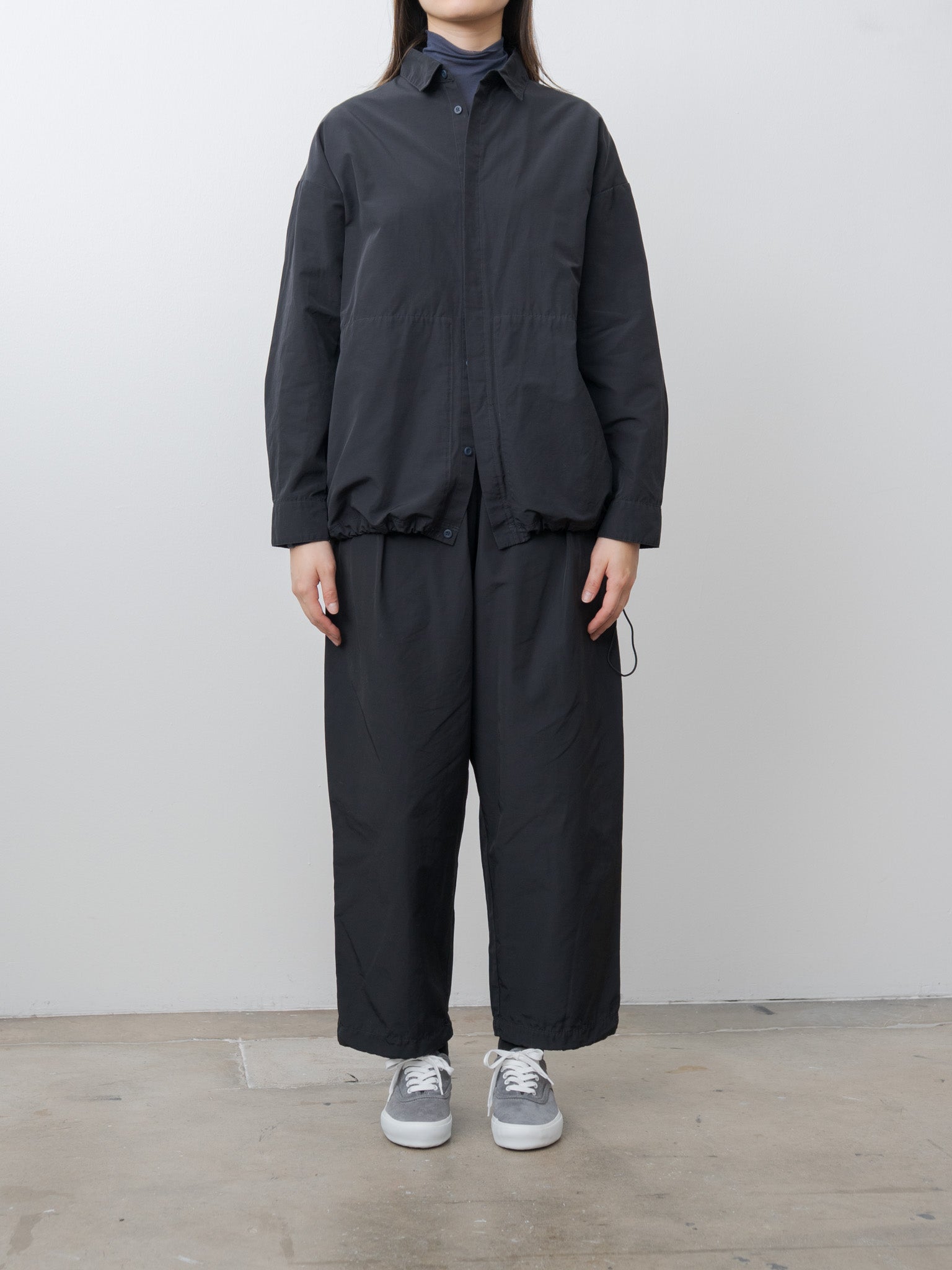 Unisex C/N Shirt Jacket - Dark Navy