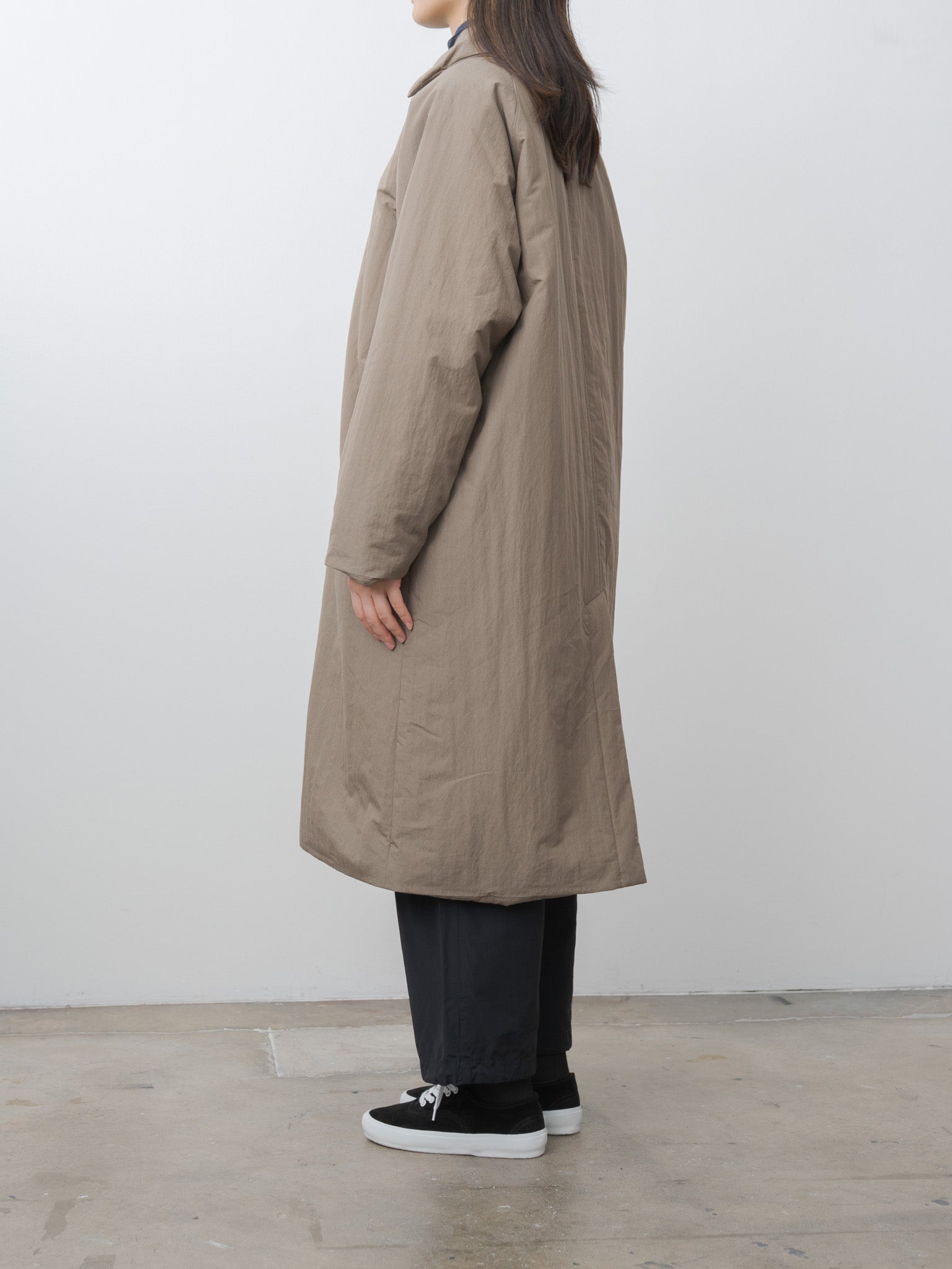 Padded Coat - Khaki Brown