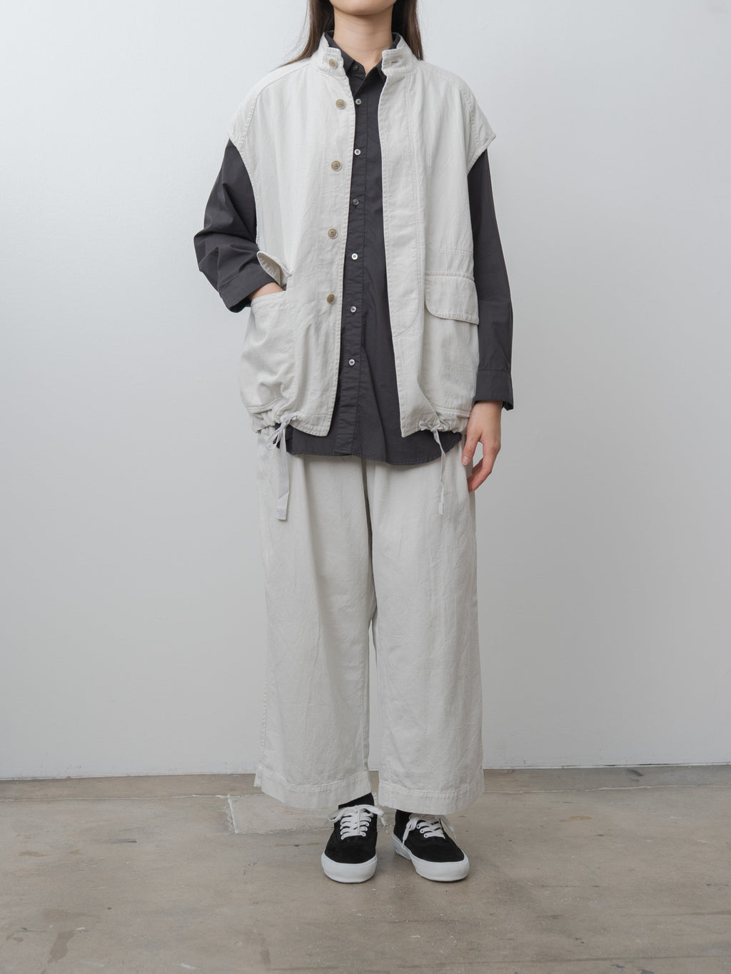 Washer Vest - Ice Gray
