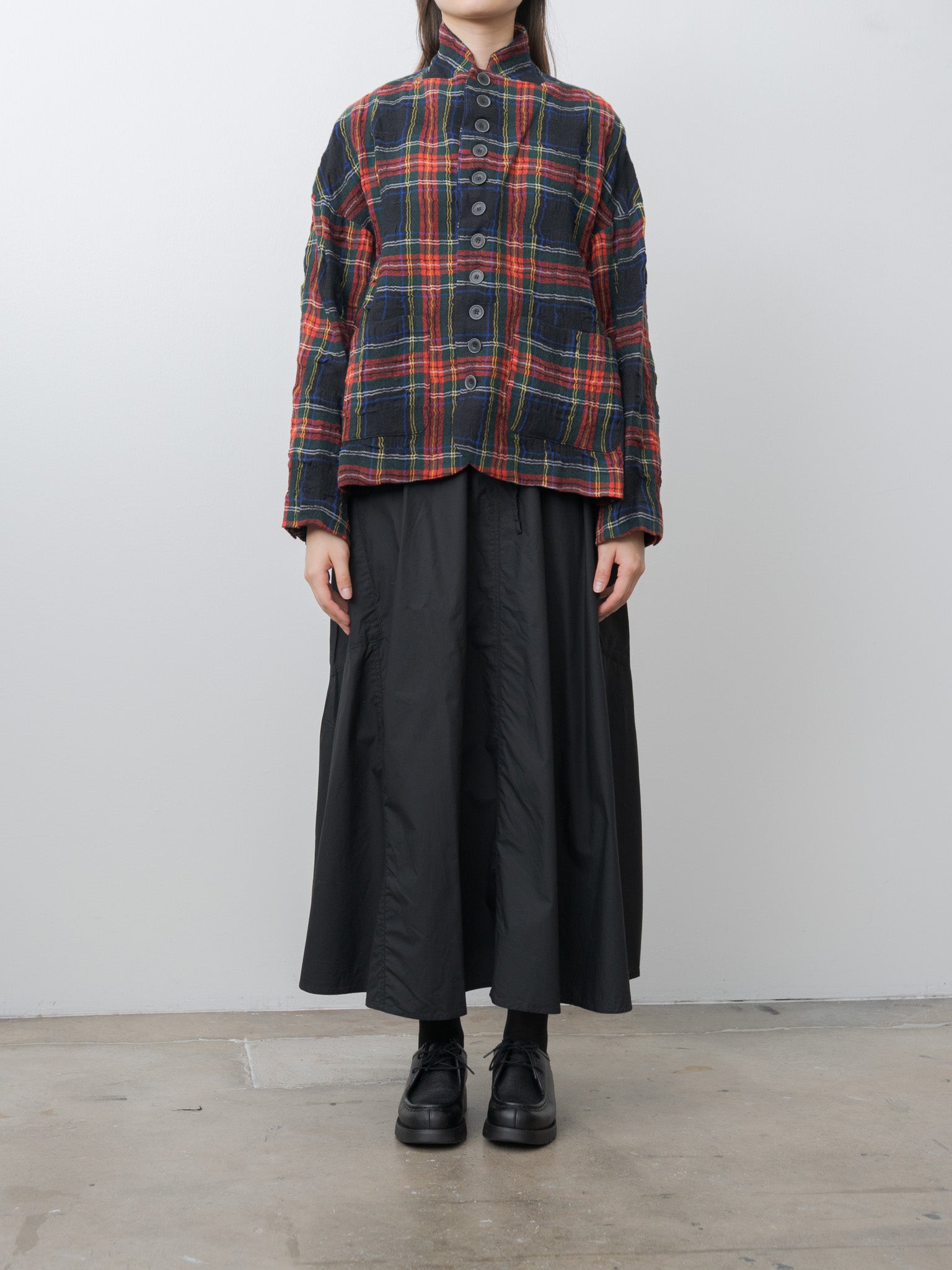 C/W Tartan Jacket - Black