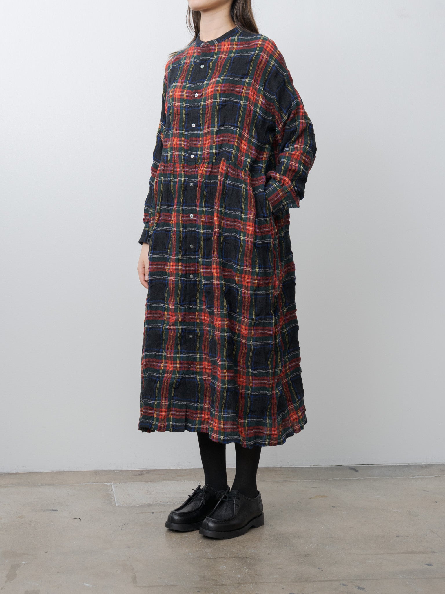 C/W Tartan Dress - Black