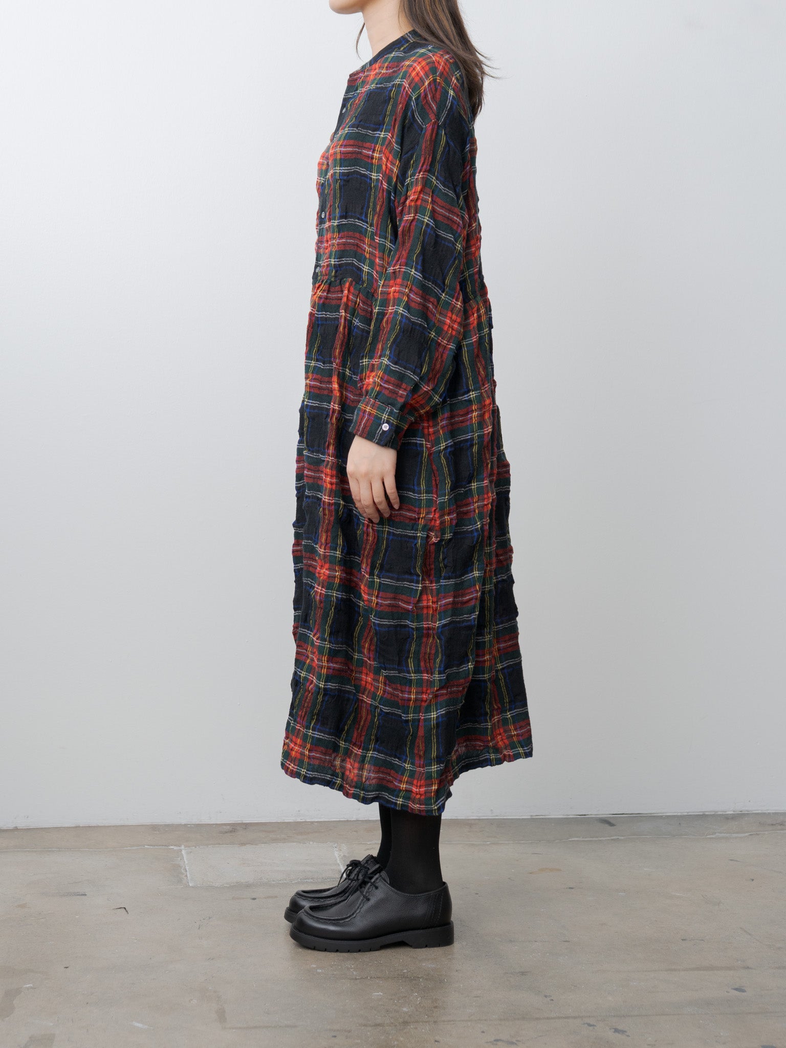 C/W Tartan Dress - Black