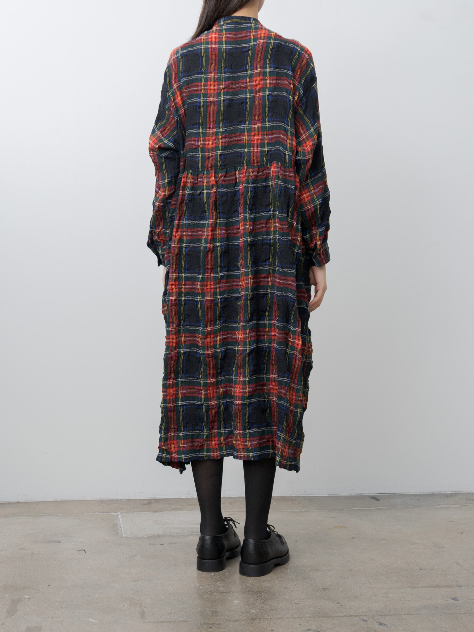 C/W Tartan Dress - Black