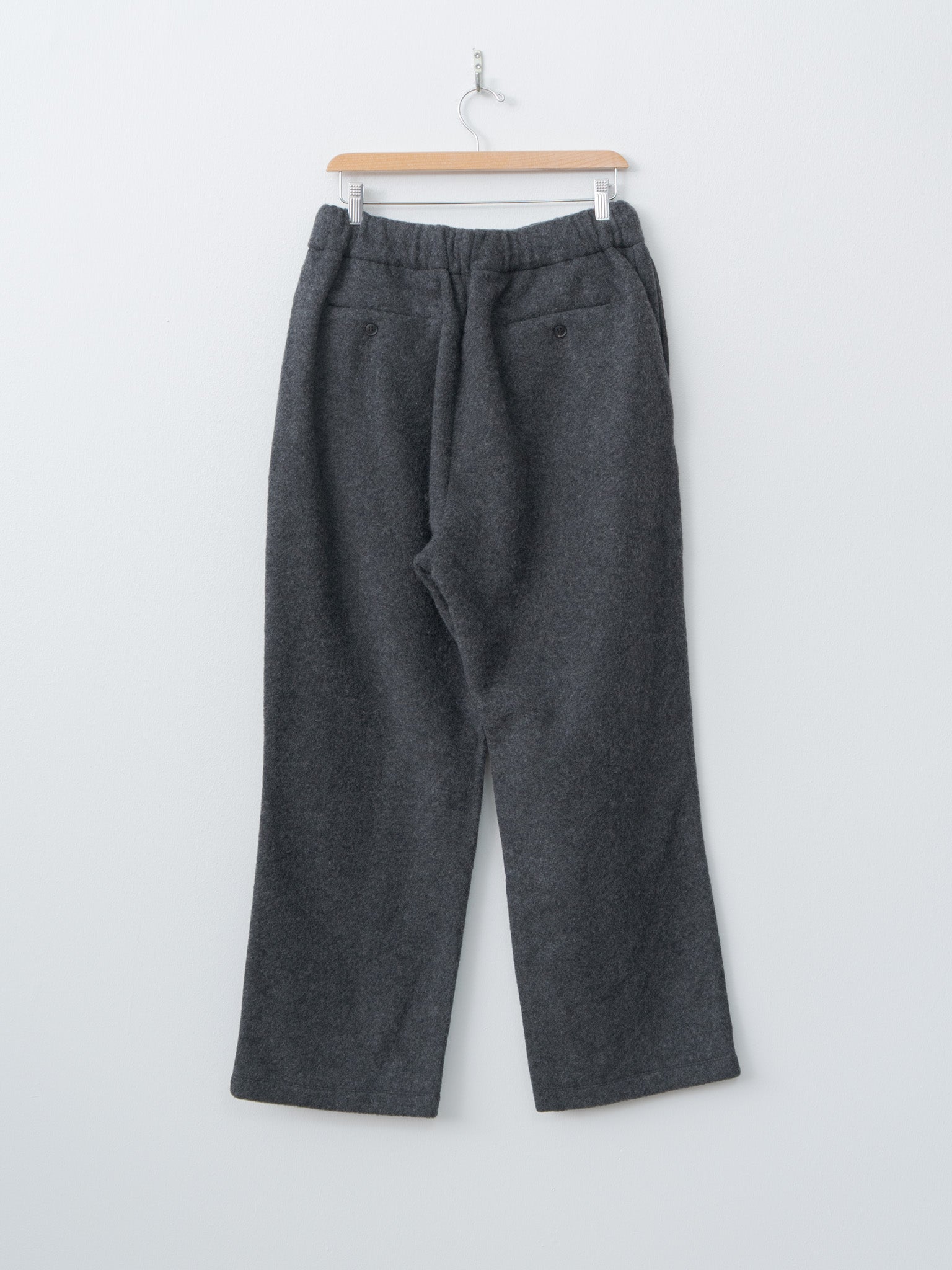 Wool Fleece Lounge Pants - Charcoal