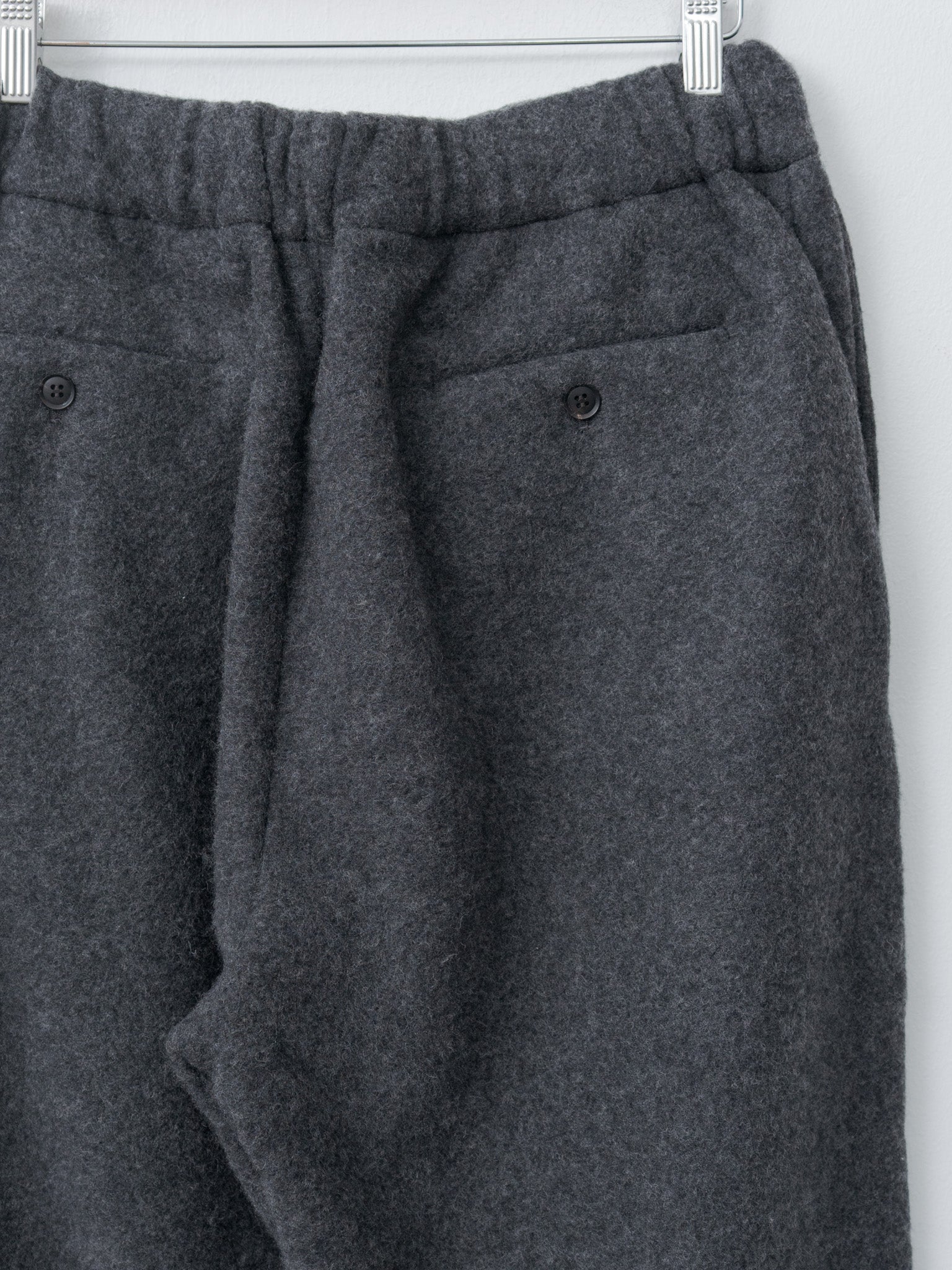 Wool Fleece Lounge Pants - Charcoal