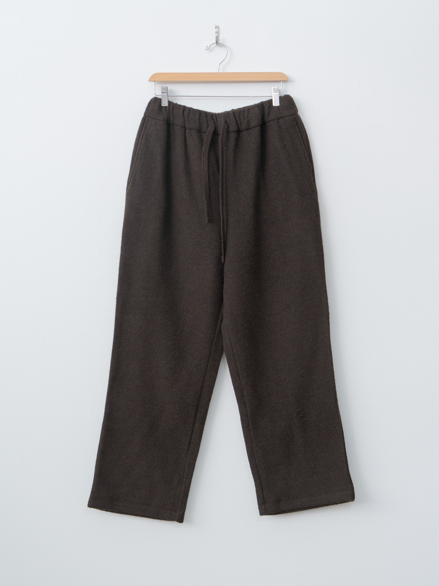 Wool Fleece Lounge Pants - Brown