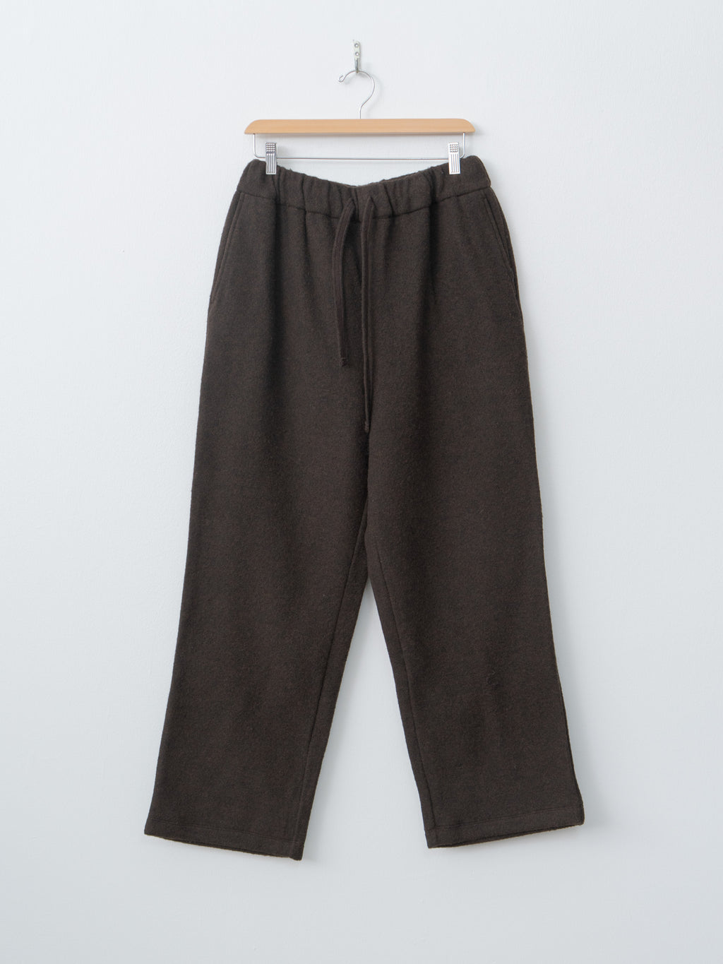 Wool Fleece Lounge Pants - Brown