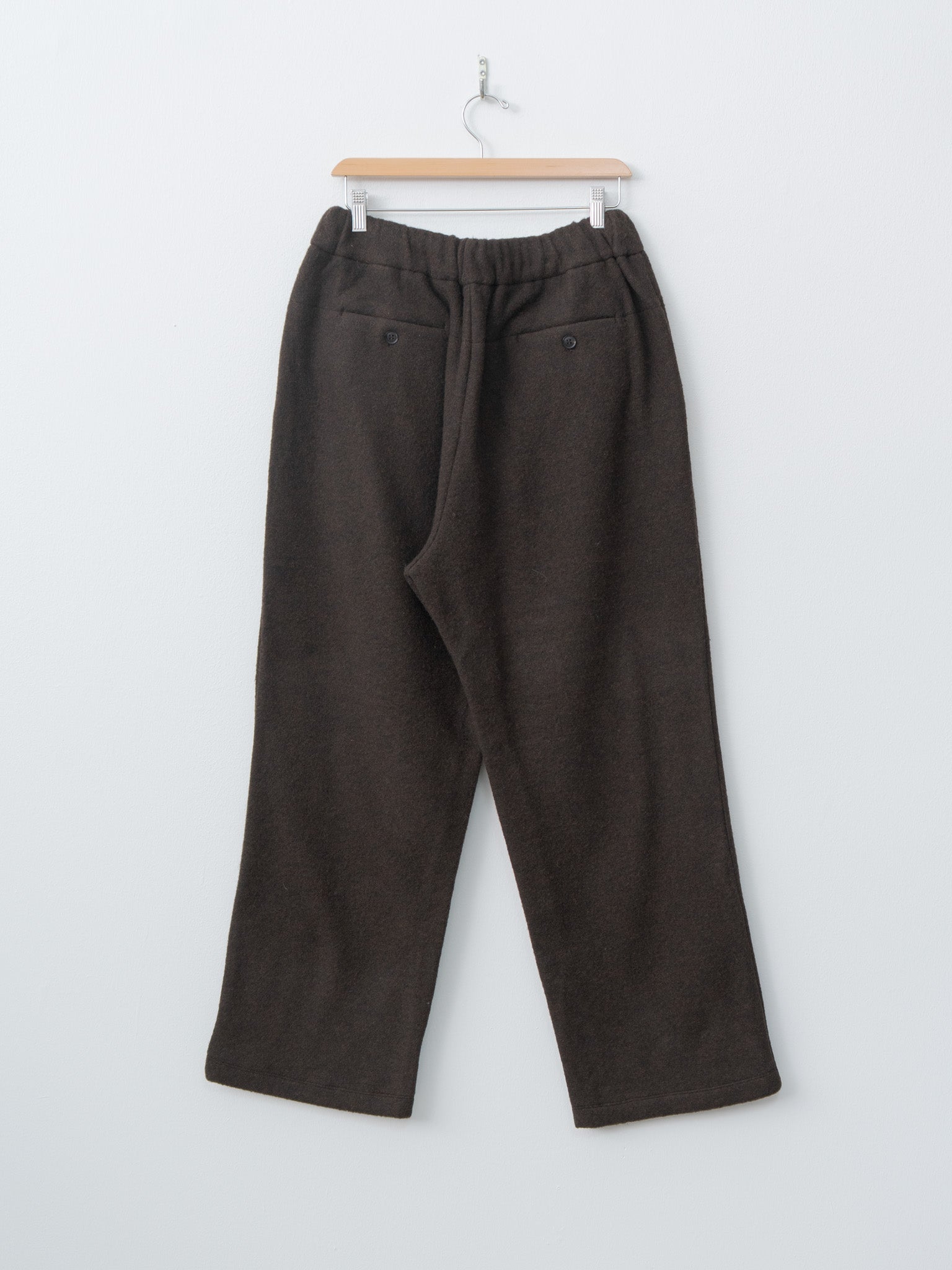 Wool Fleece Lounge Pants - Brown