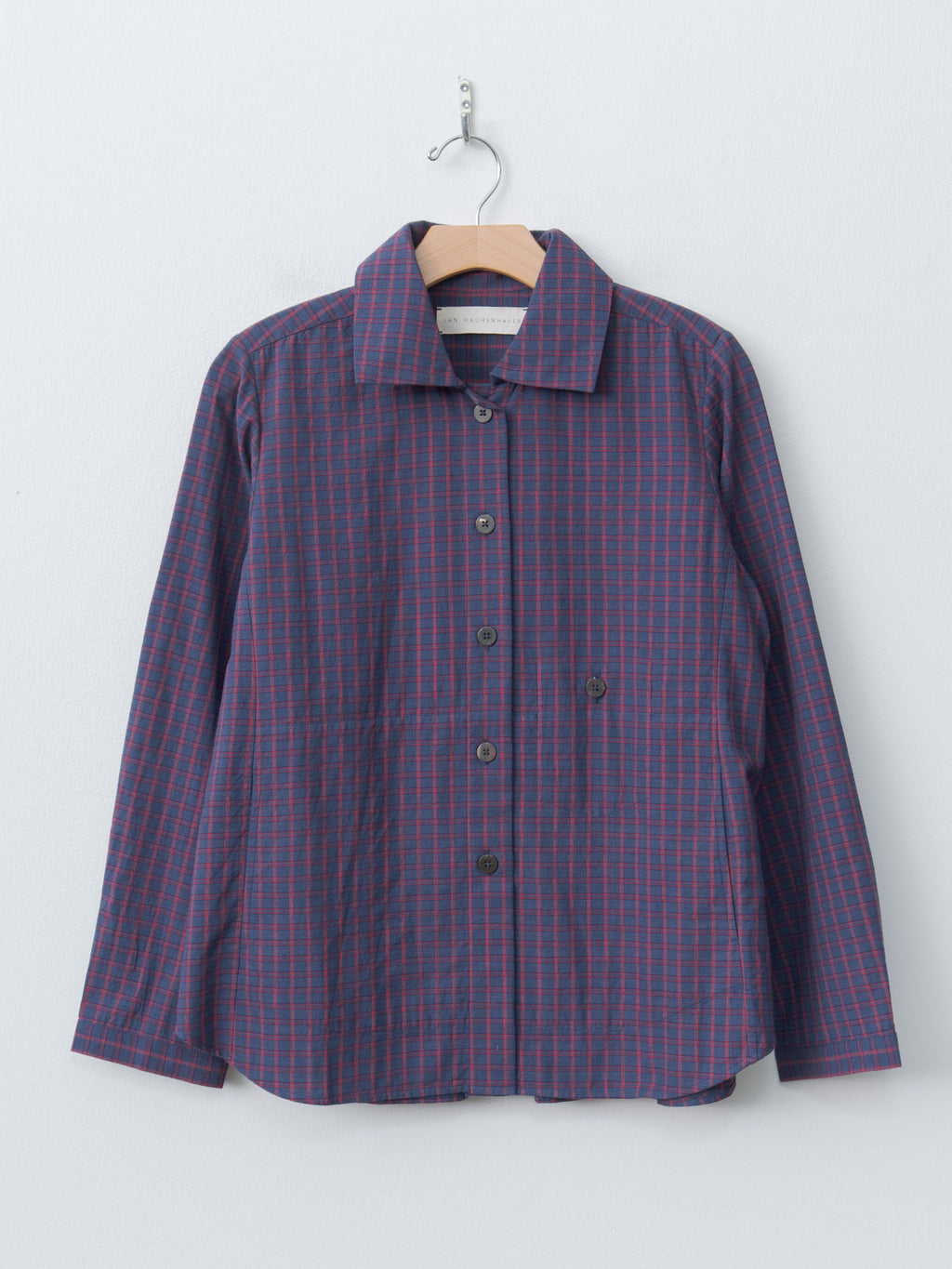 Kim Shirt Jacket - Red Check