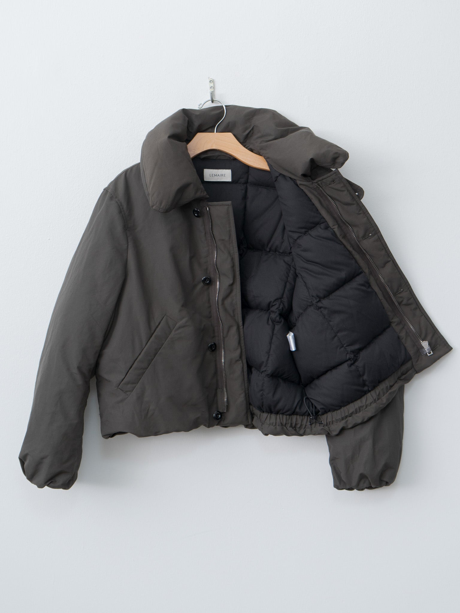 Short Puffer Blouson - Dark Espresso