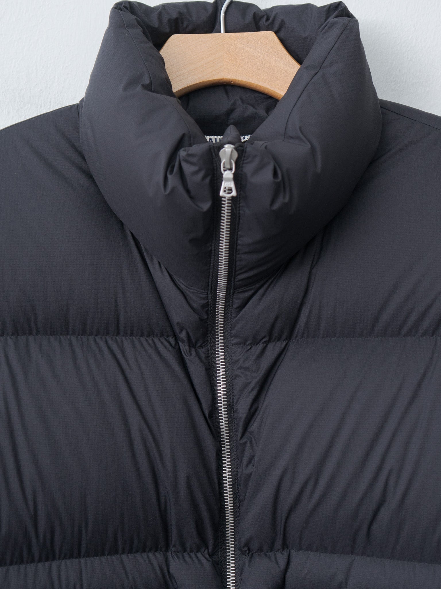 Super Light Nylon Ripstop Down Blouson - Black