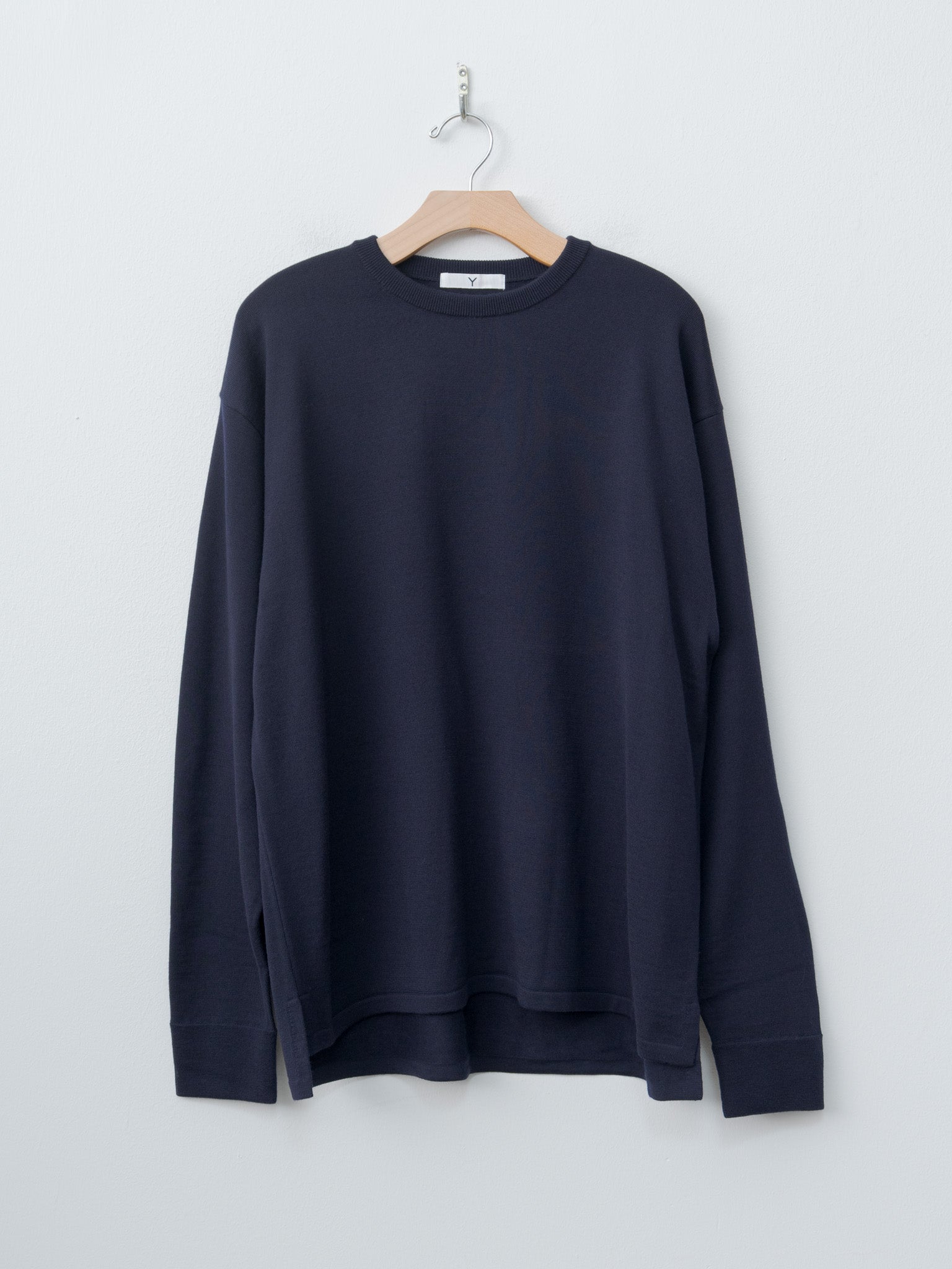 Nonmulesing Wool Knit P/O - Navy