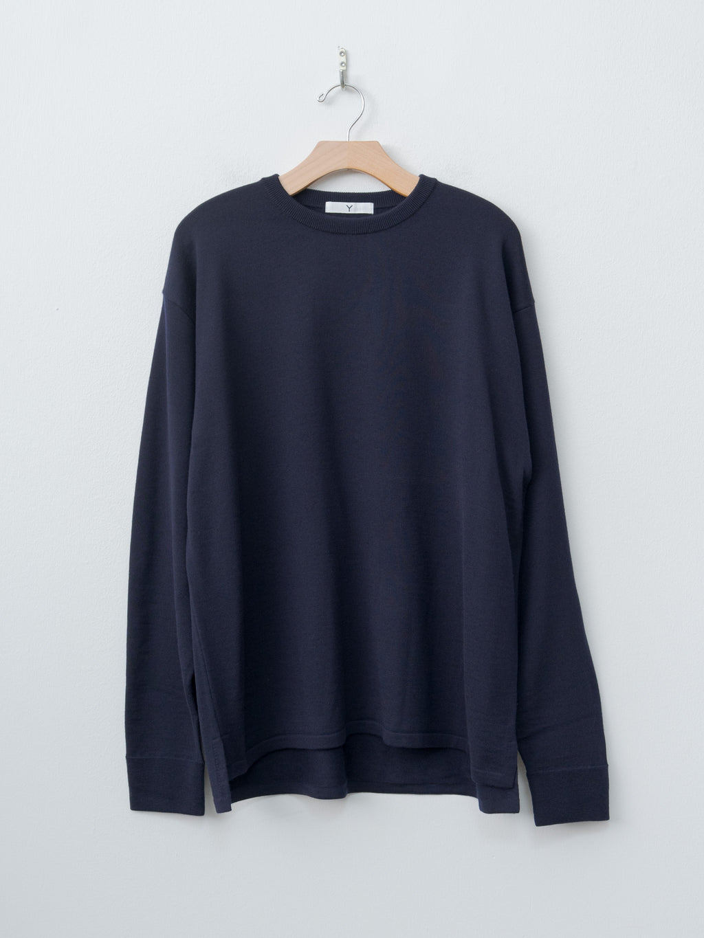 Nonmulesing Wool Knit P/O - Navy