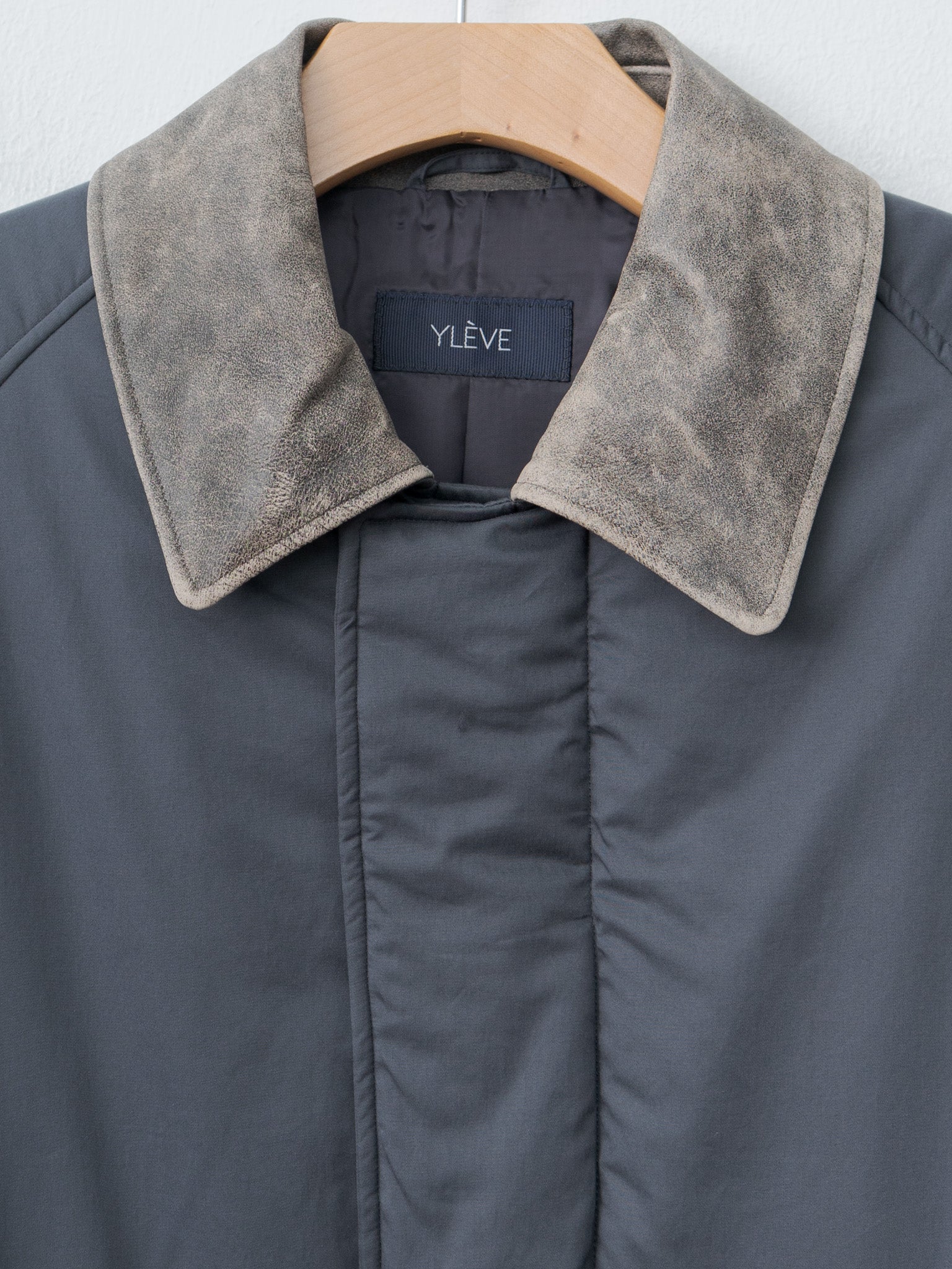 Finx Cotton Padding Coat - Smokey Navy