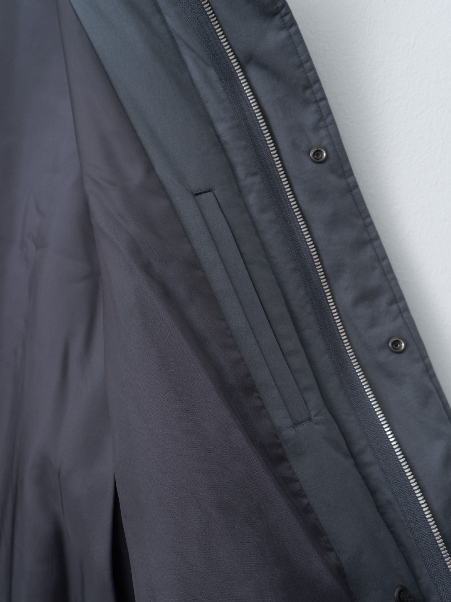 Finx Cotton Padding Coat - Smokey Navy