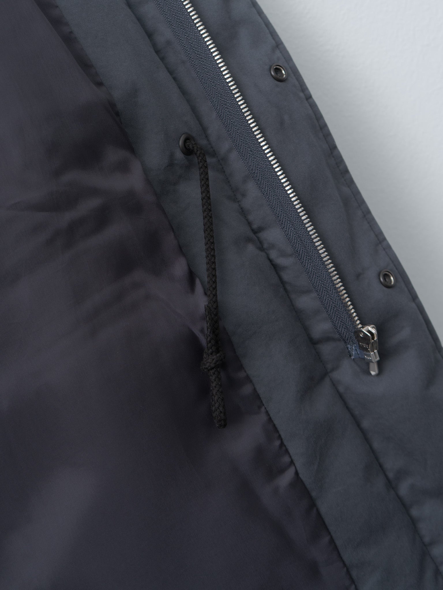 Finx Cotton Padding Coat - Smokey Navy