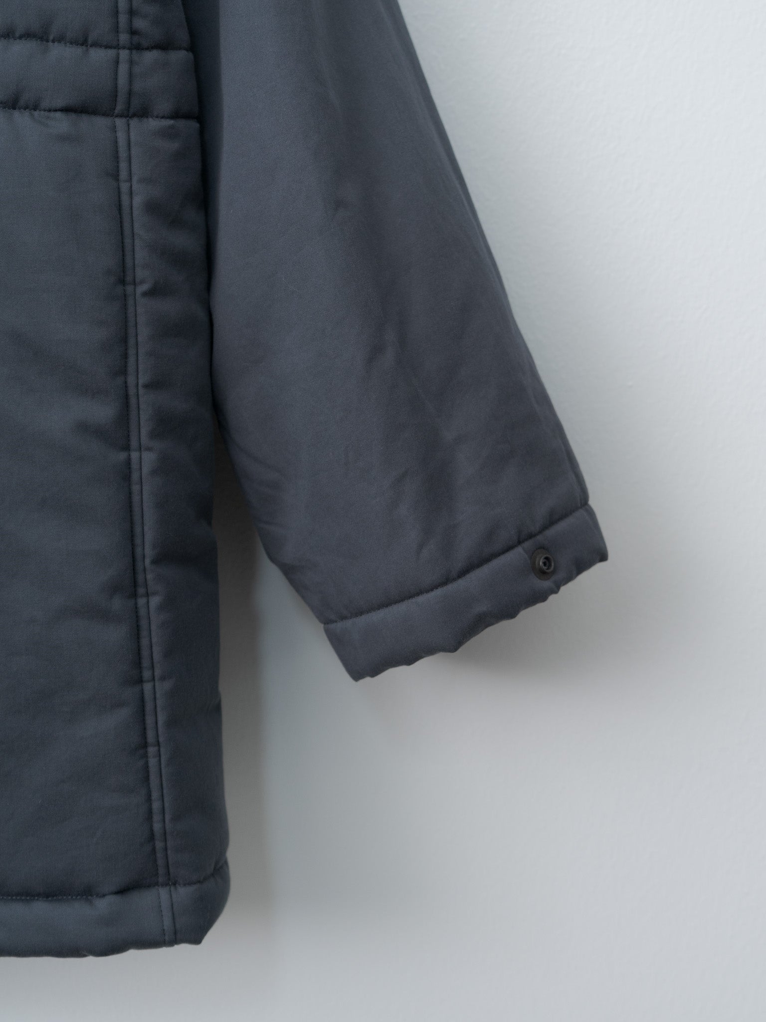 Finx Cotton Padding Coat - Smokey Navy