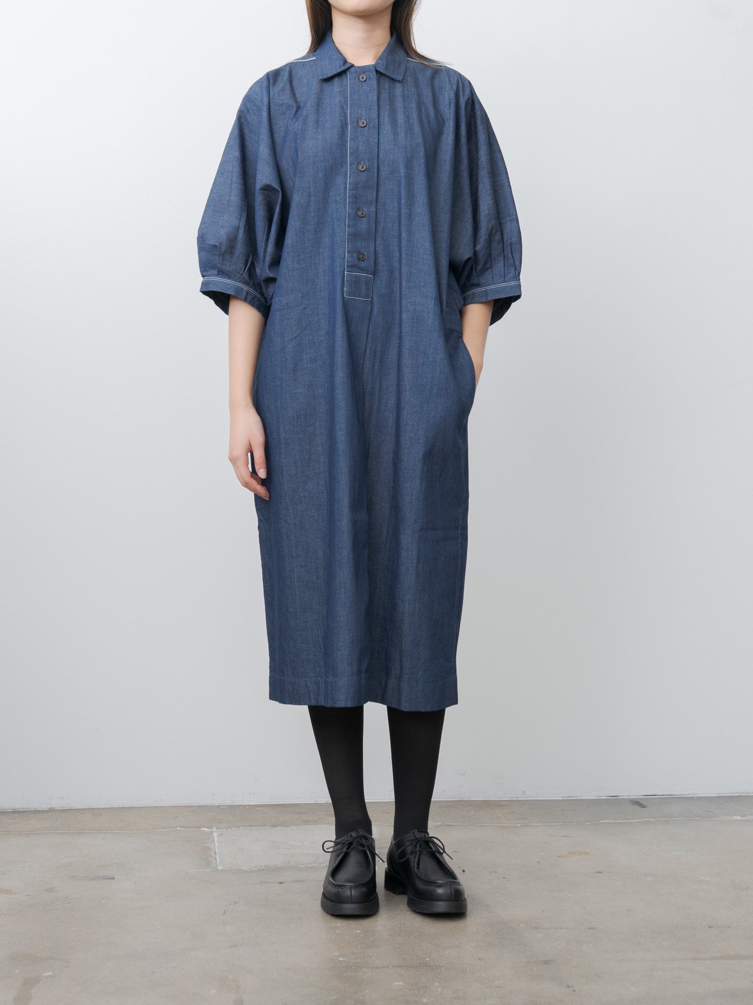 Janis Dress - Indigo