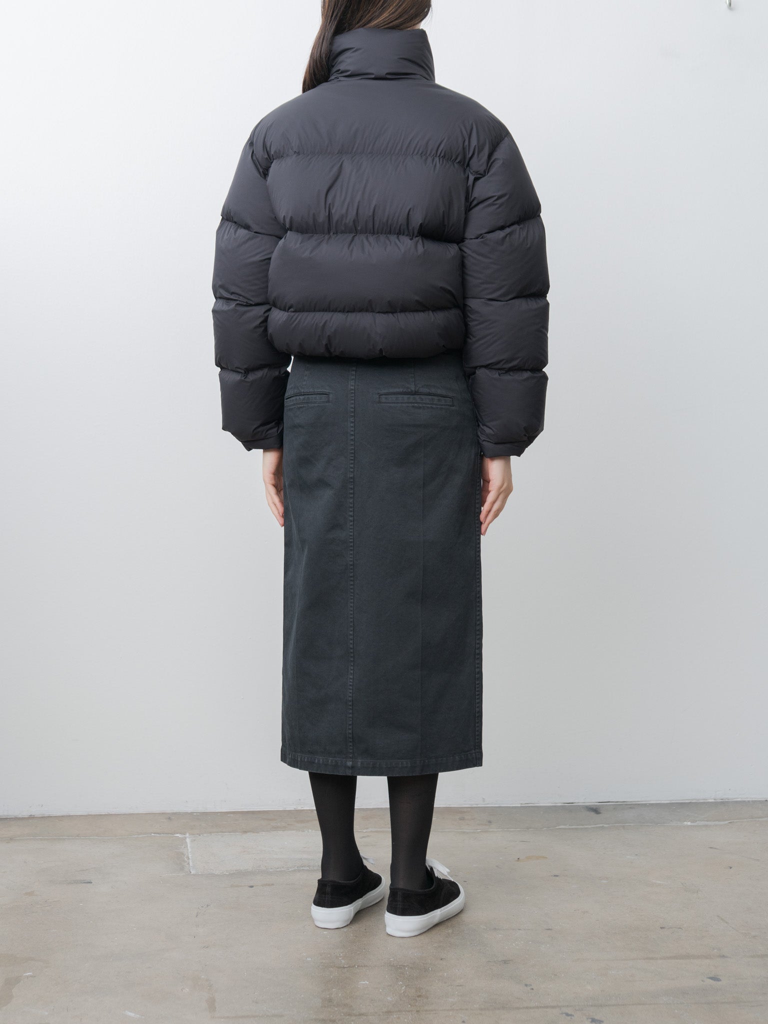 Product Dyed Finx Chino Skirt - Black