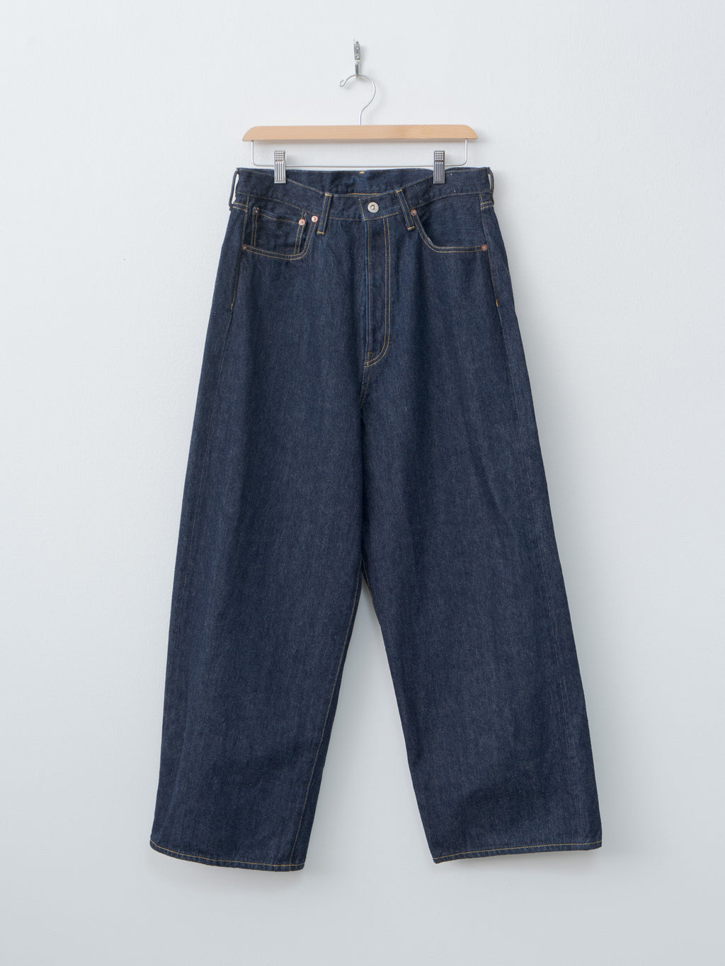 5Pocket Baggy Pants - Indigo