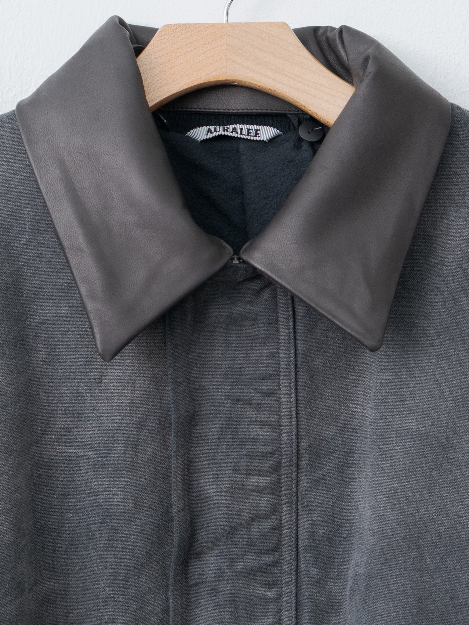 Product Dyed Organic Cotton Duck Blouson - Faded Black