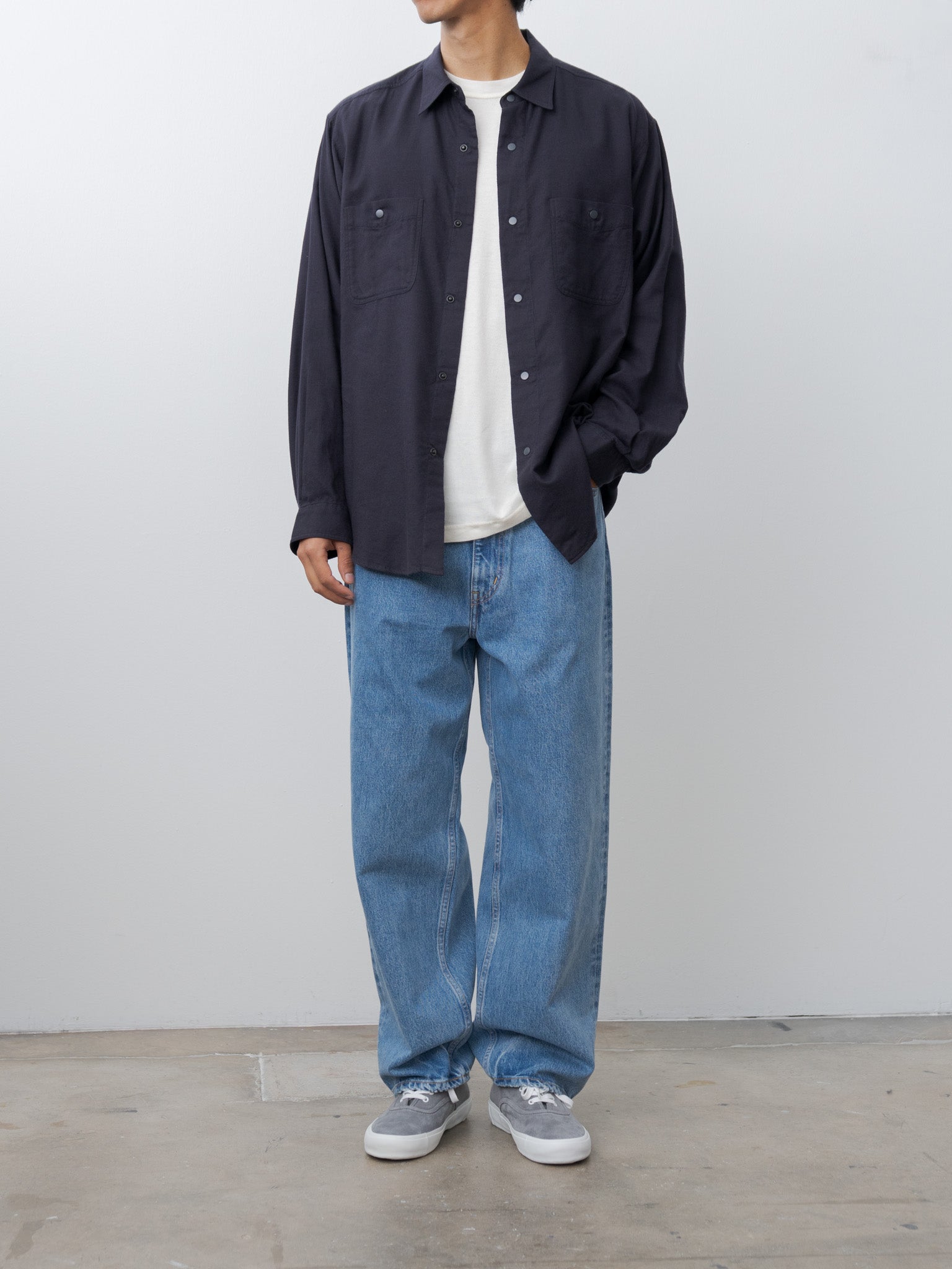 13.5oz Baggy Denim - Indigo