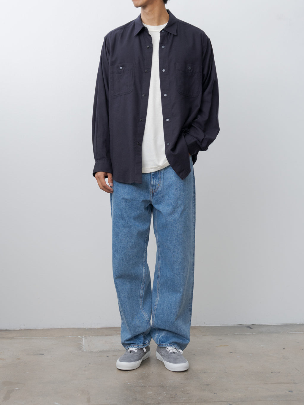 13.5oz Baggy Denim - Indigo