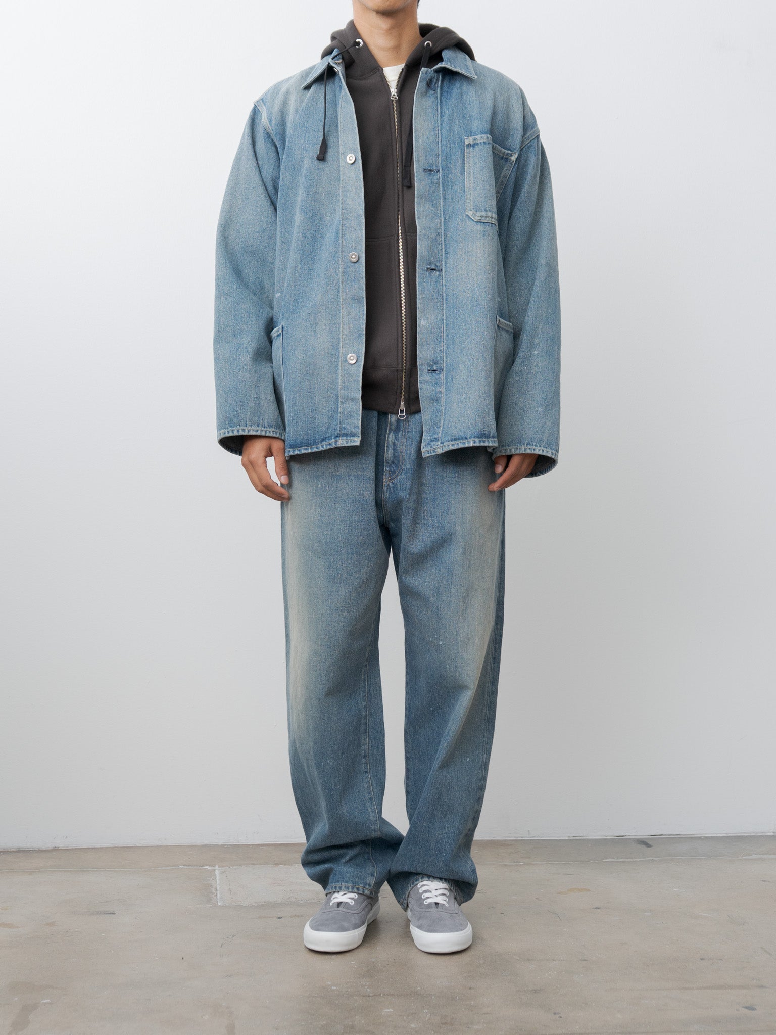 5Pocket Easy Pants - Fade Indigo