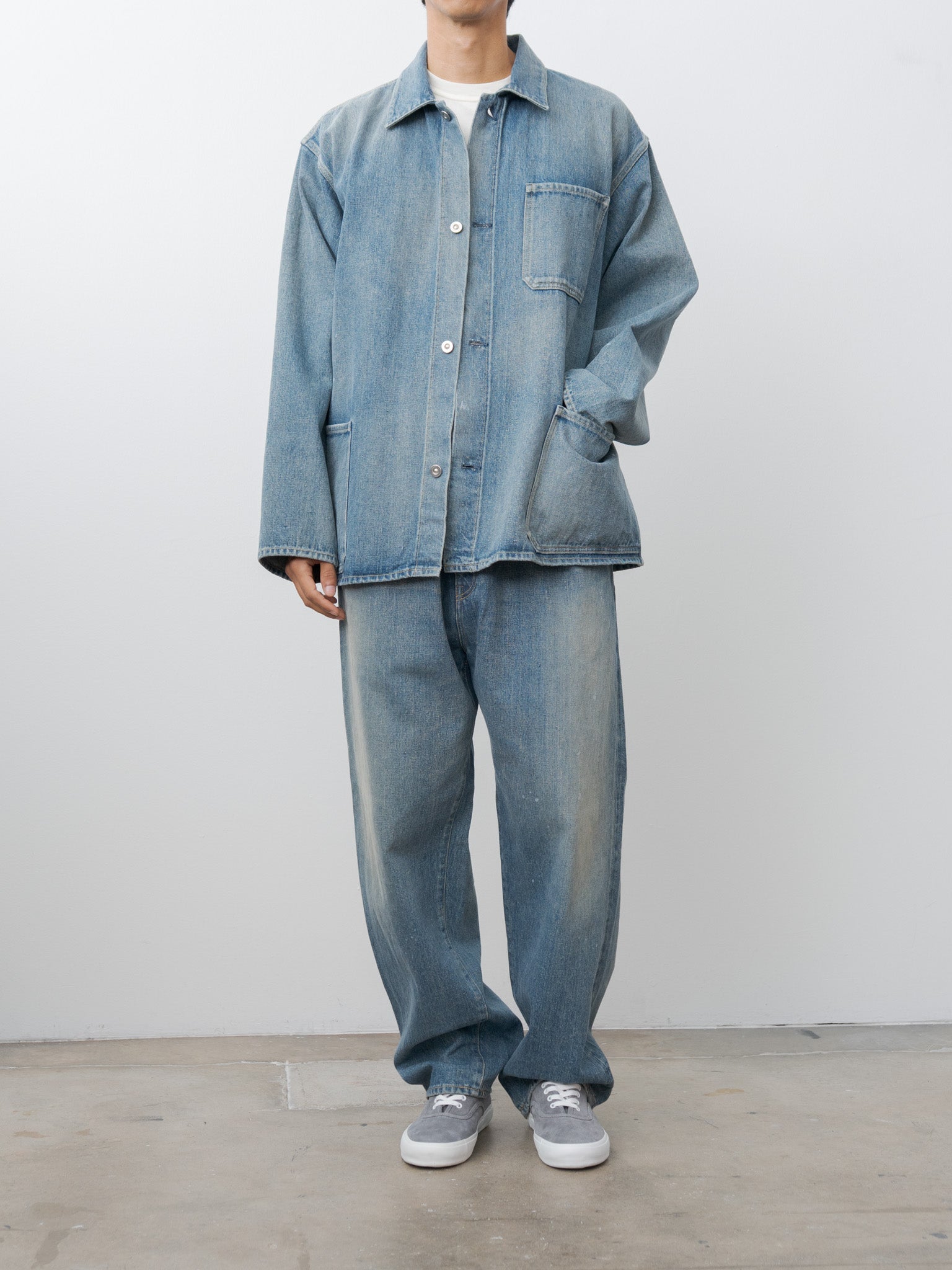 Coverall - Fade Indigo