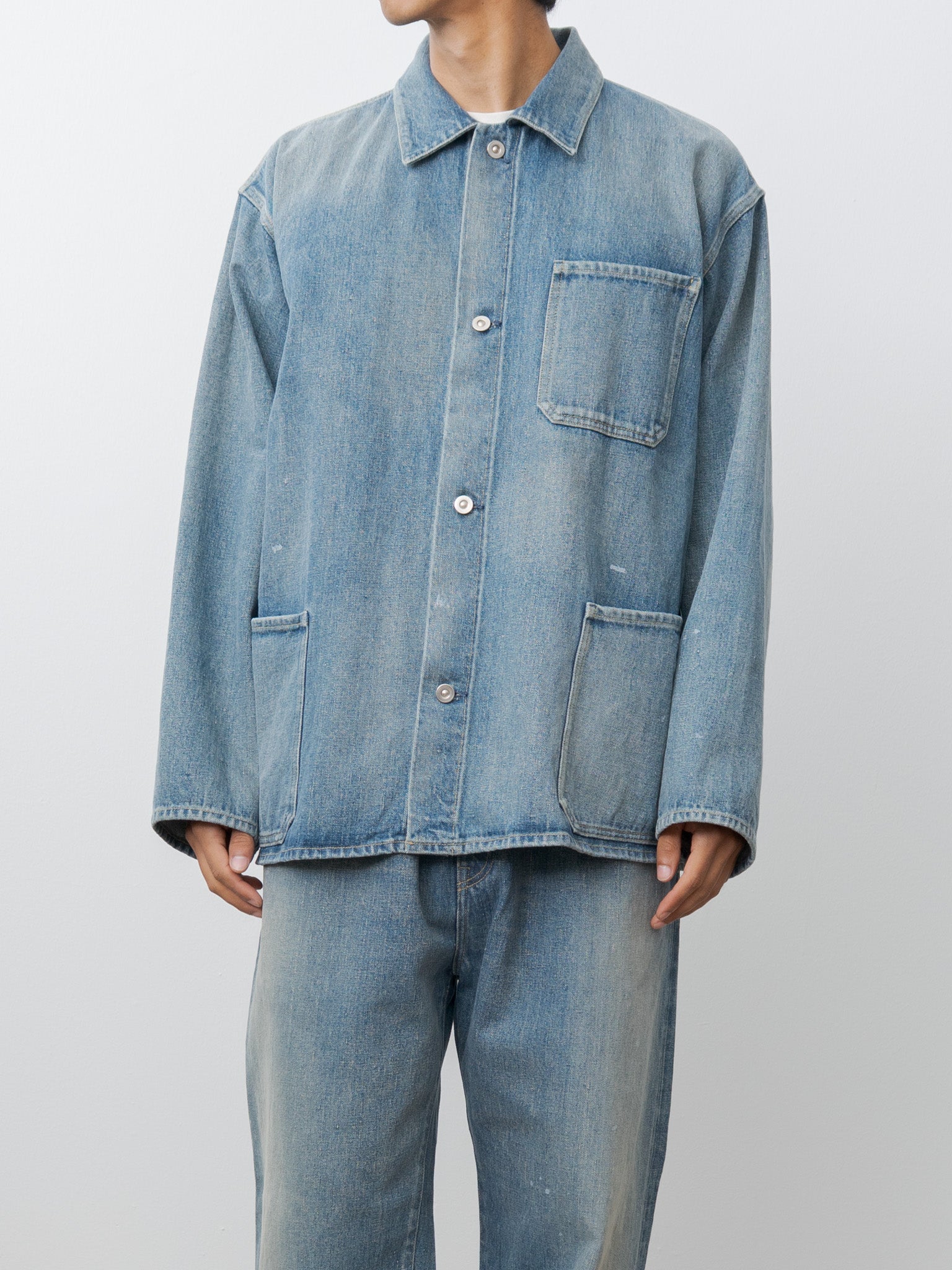 Coverall - Fade Indigo