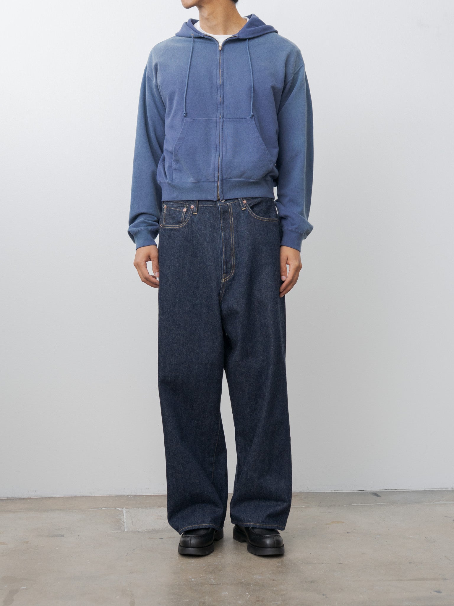 5Pocket Baggy Pants - Indigo