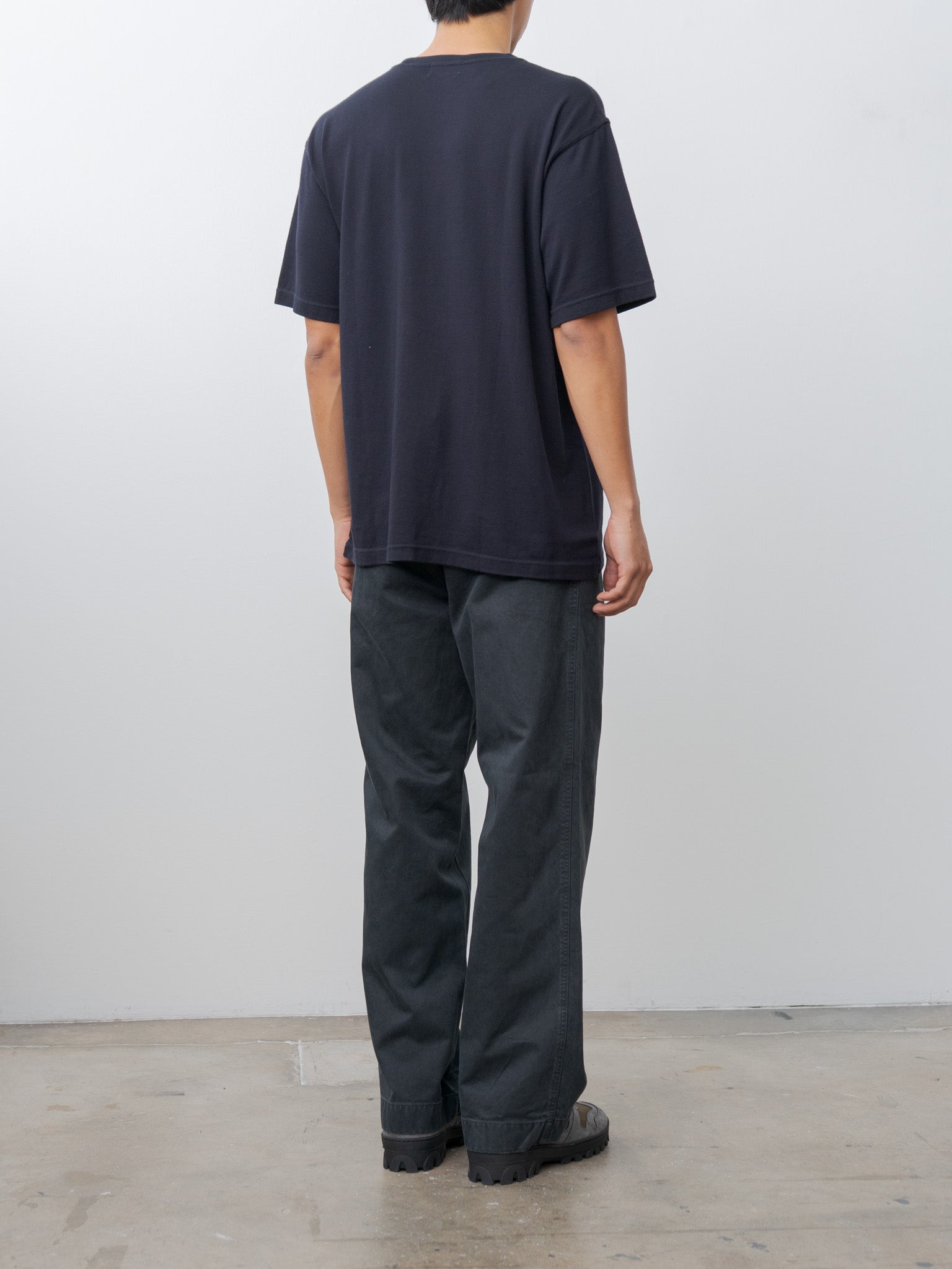 Product Dyed Finx Chino One-Tuck Pants - Black