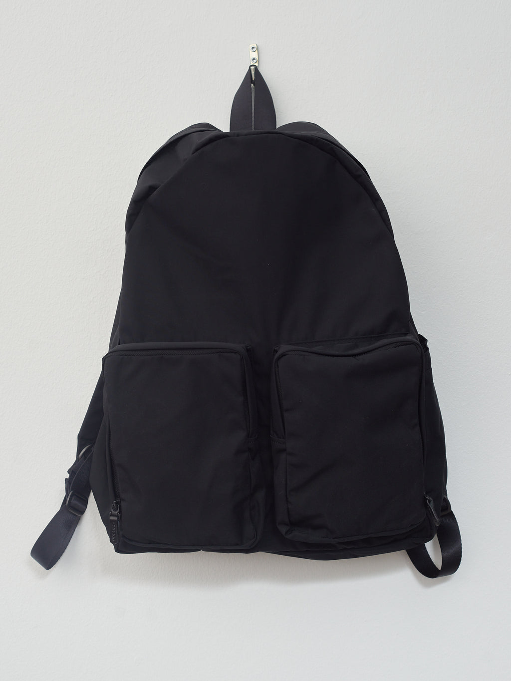Gabardine Backpack - Black