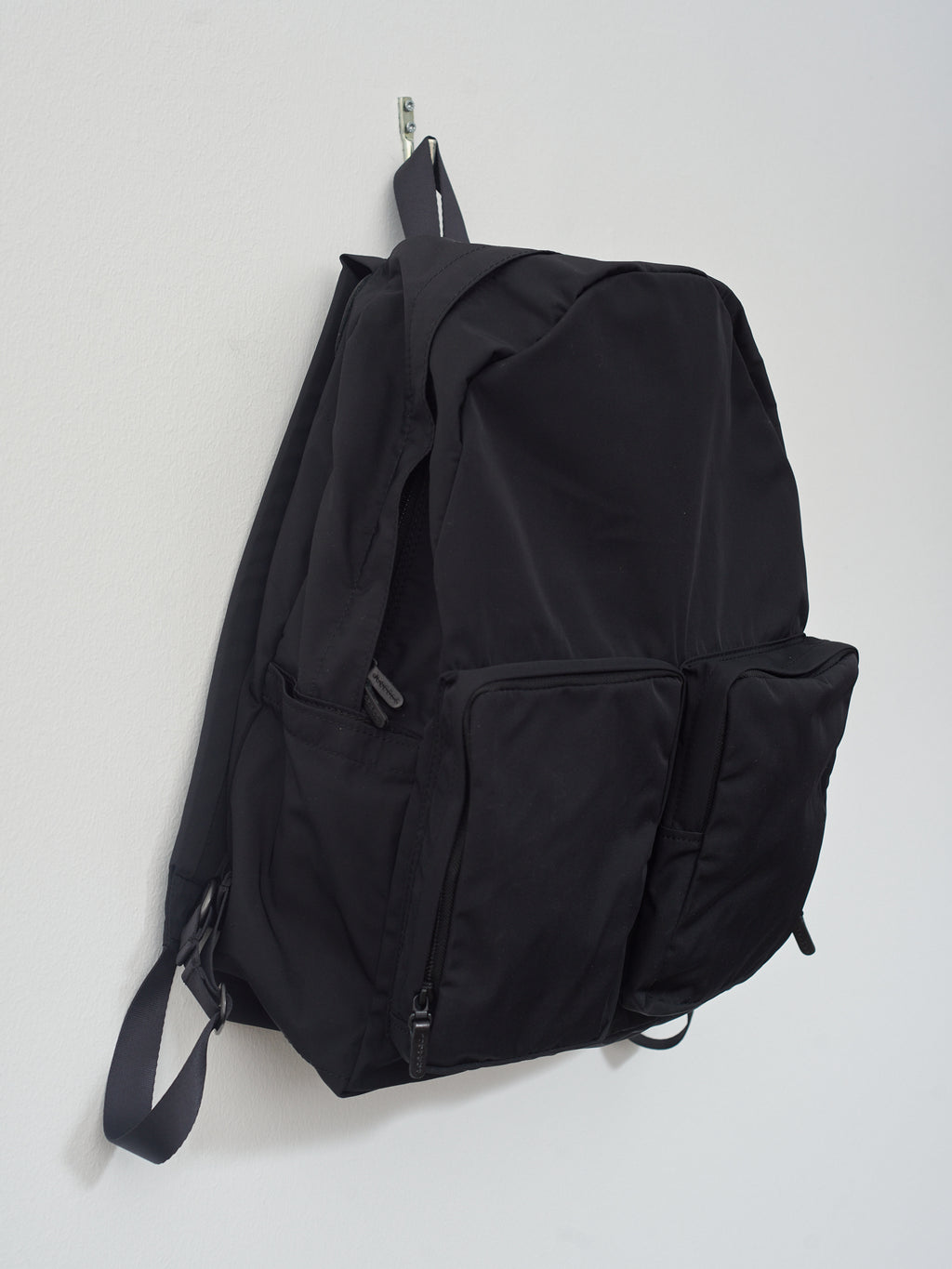 Gabardine Backpack - Black