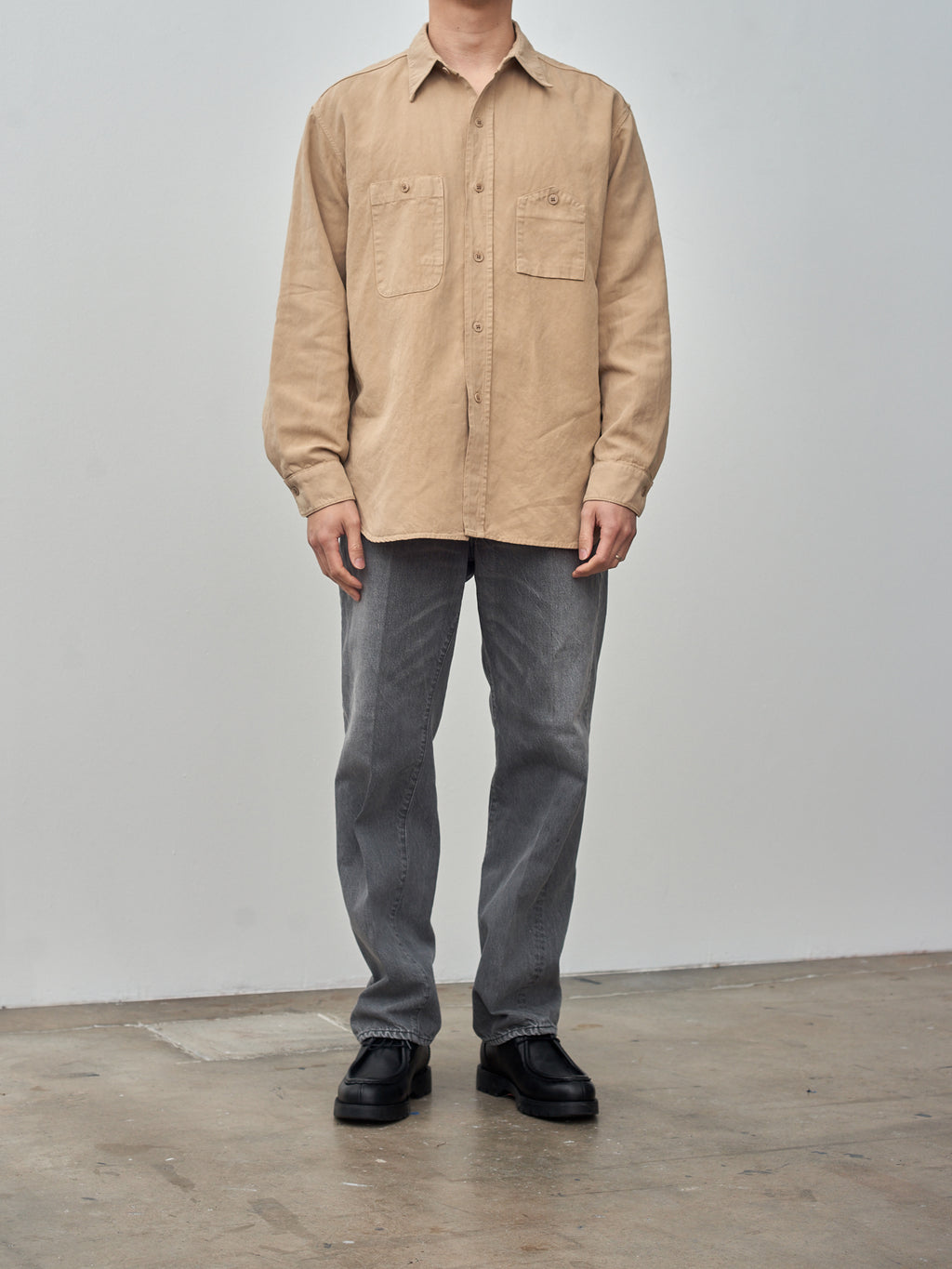 Namu Shop - Kaptain Sunshine Work Shirt - Khaki