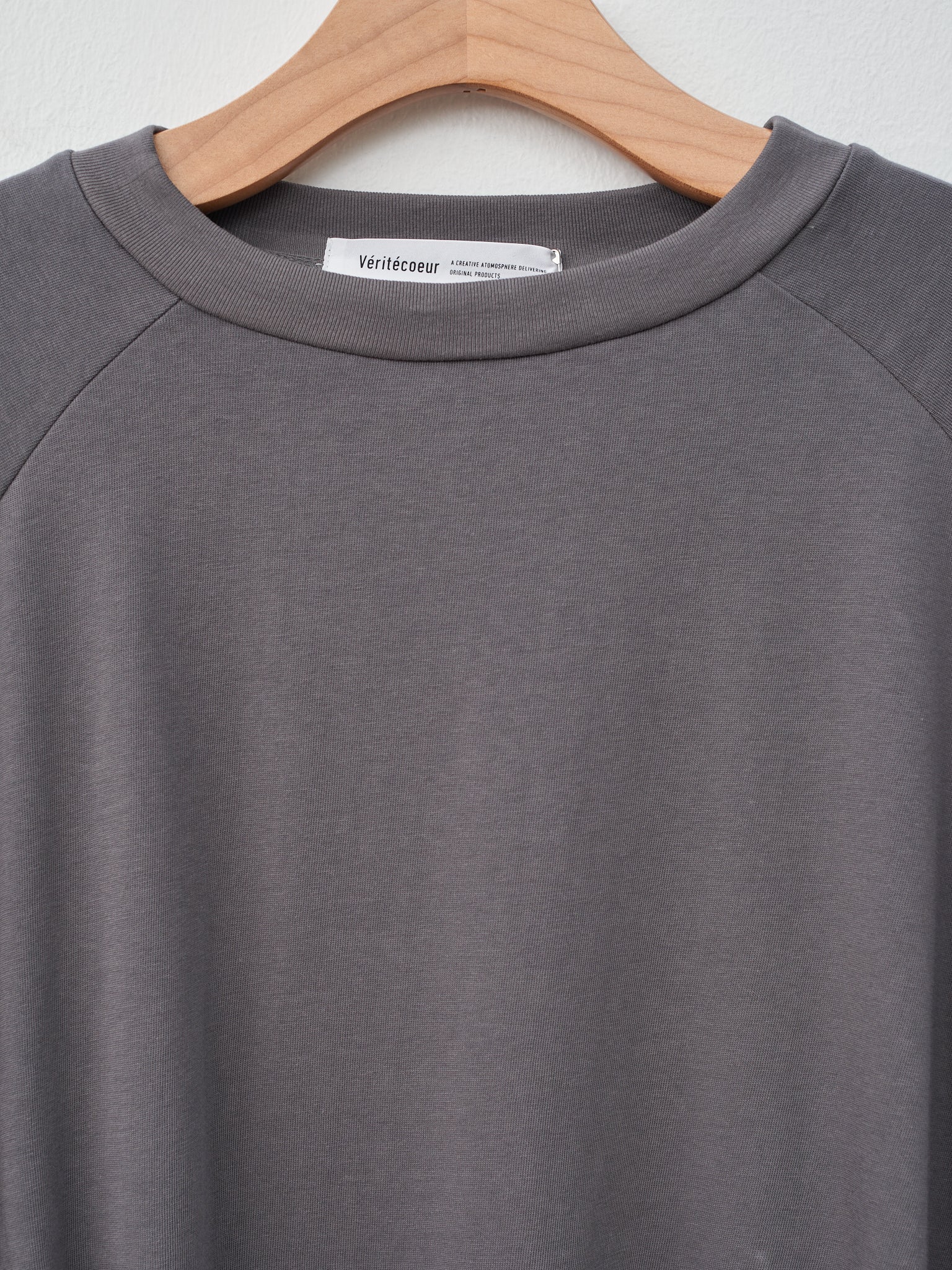 Namu Shop - Veritecoeur Long Sleeve Tee - Gray