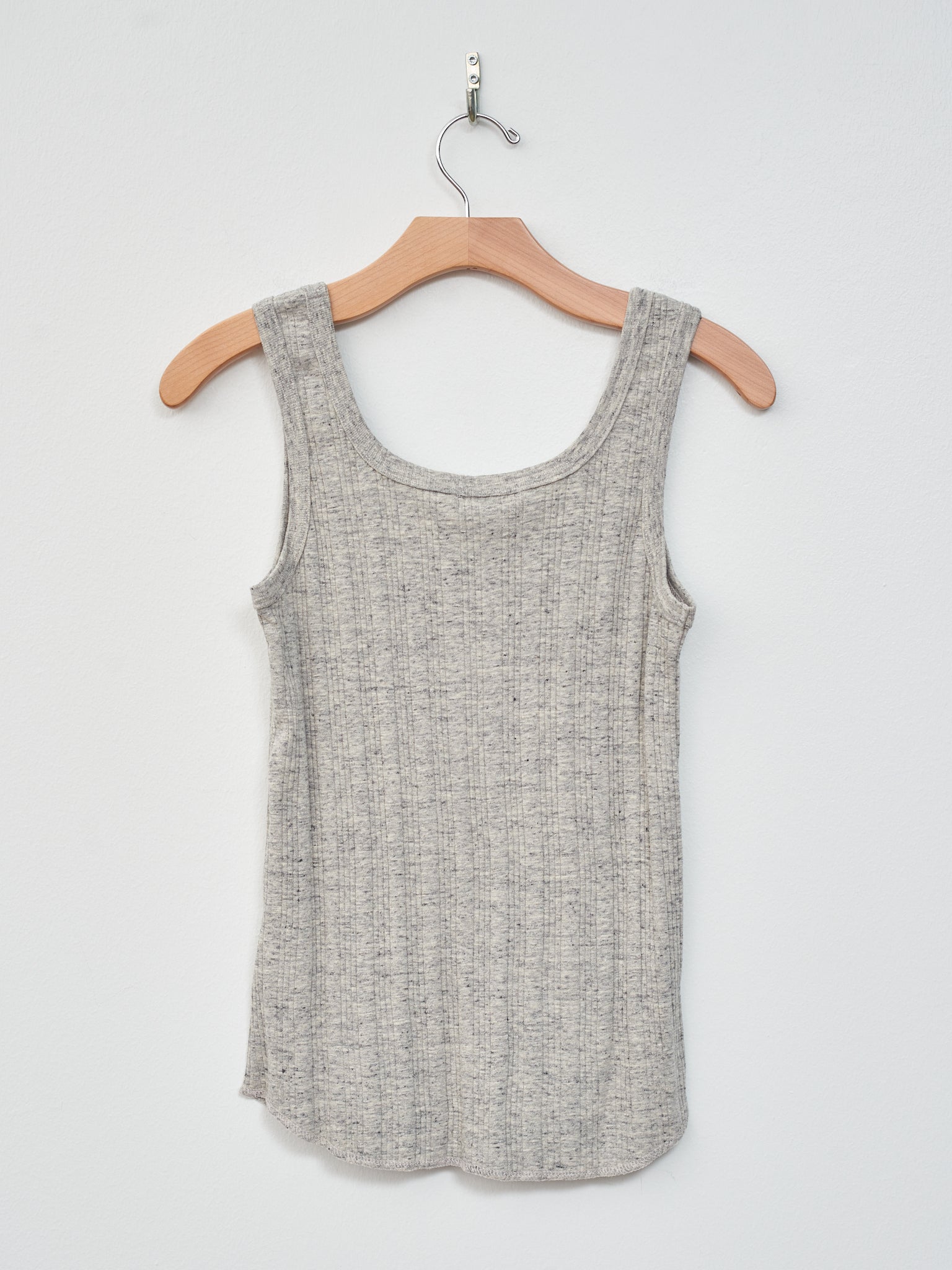 Namu Shop - Ichi Vintage Cotton Stripe Tanktop - Gray