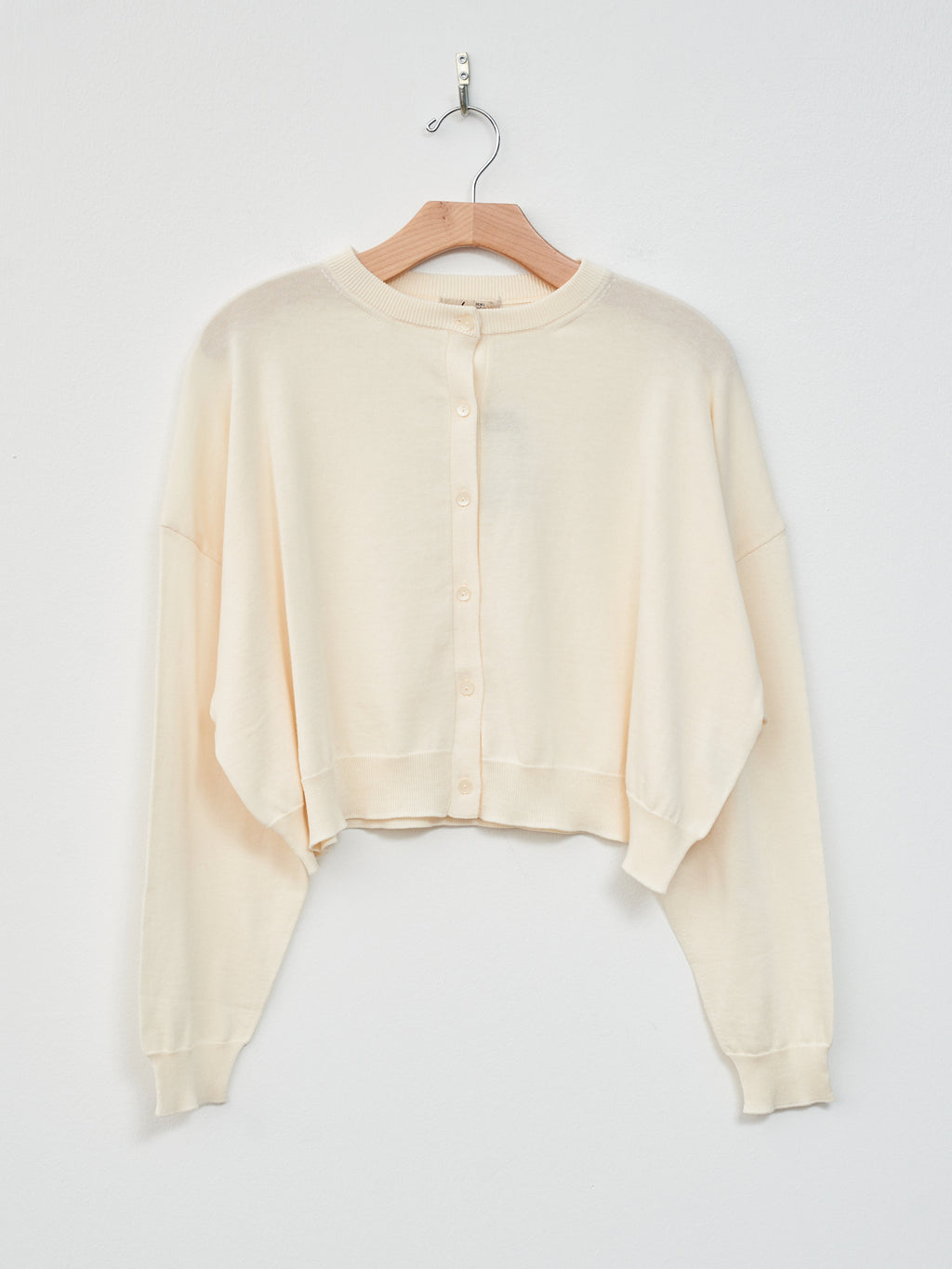 Namu Shop - Ichi Wholegarment Cardigan - Ivory