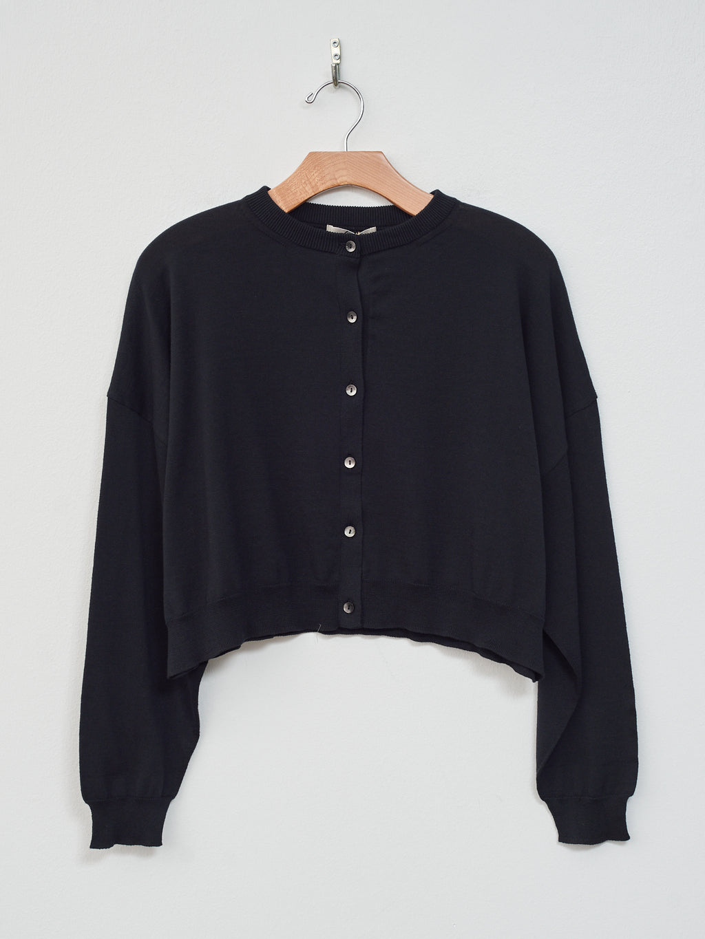 Namu Shop - Ichi Wholegarment Cardigan - Black