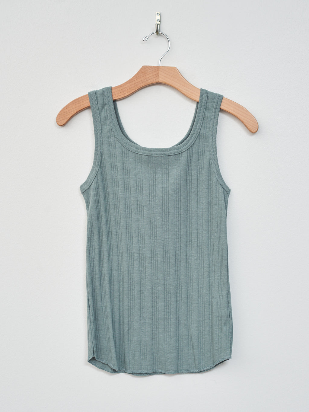 Namu Shop - Ichi Vintage Cotton Stripe Tanktop - Grayish Blue