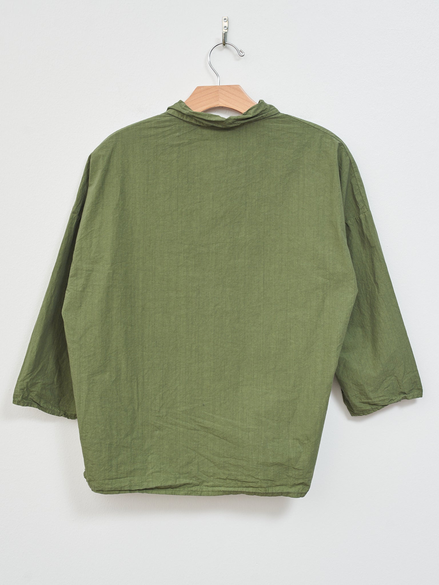 Namu Shop - Album di Famiglia Short Collar Shirt TC - Green Lawn