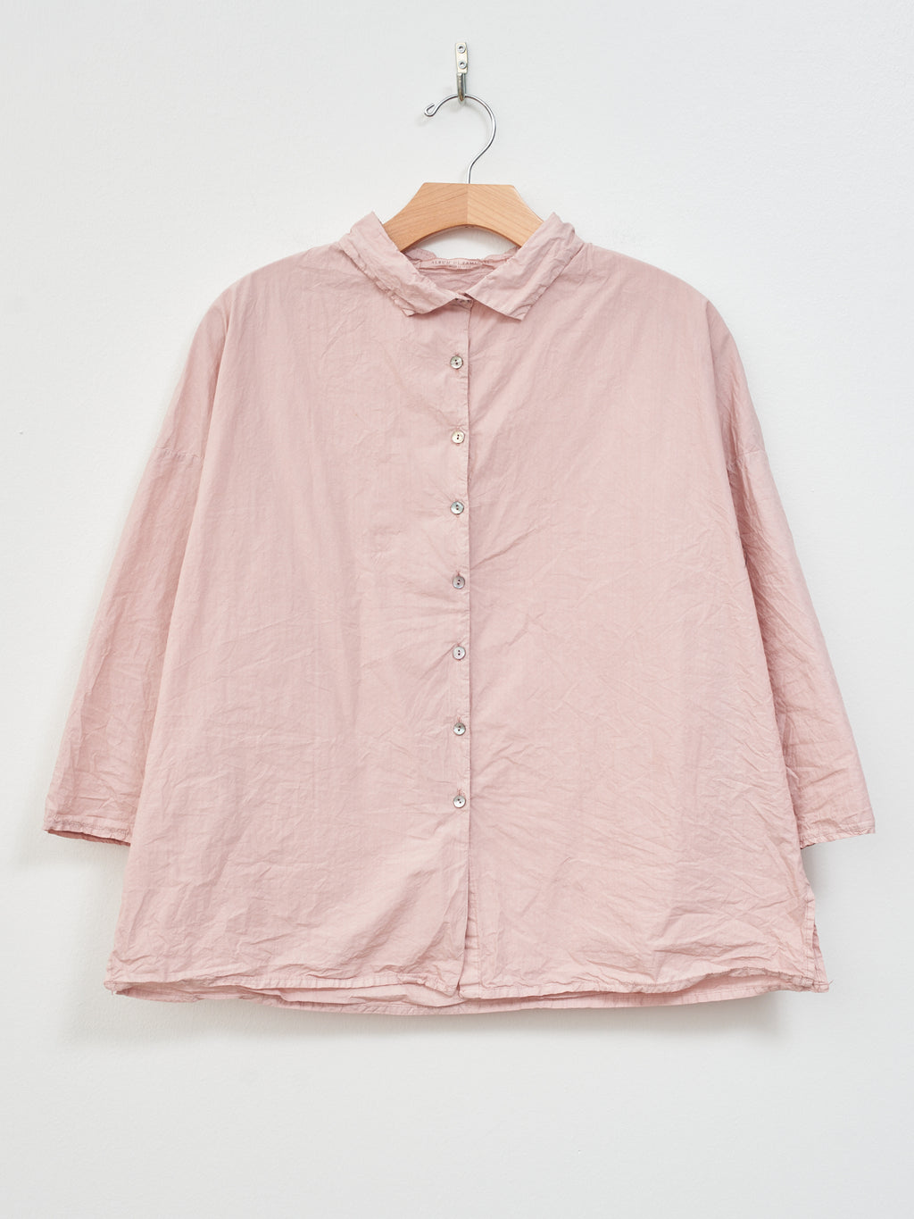 Namu Shop - Album di Famiglia Short Collar Shirt TC - Petal Pink